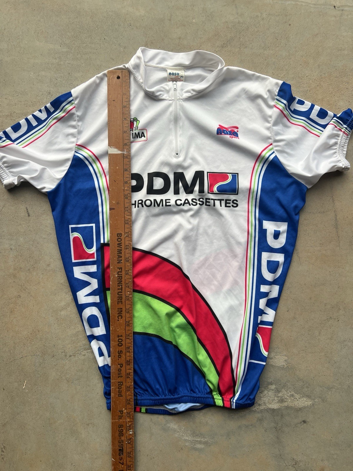 ULTIMA Cycle Bike Bicycle VINTAGE JERSEY Shirt Size XLARGE Poly RUDY PROJECT