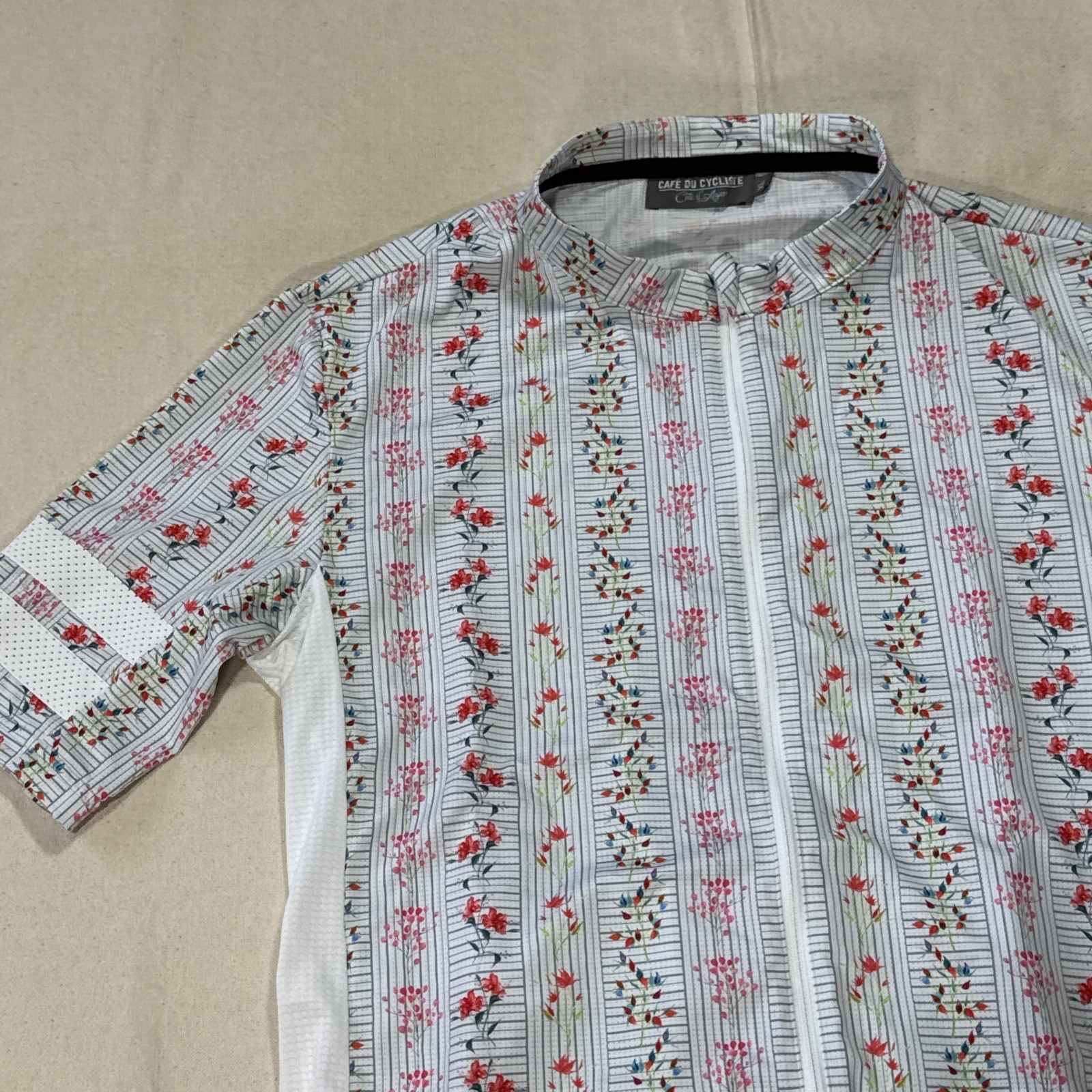Café Du Cycliste Rx Centifolia Women Cycling Jersey Size XL