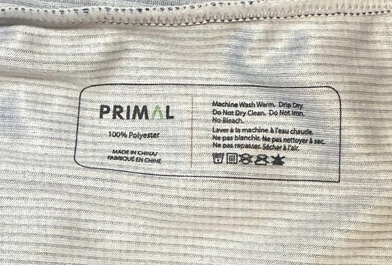 Primal Women’s Sojourn XL Full Zip Up Multi Color Pockets Bile Cycling Jersey