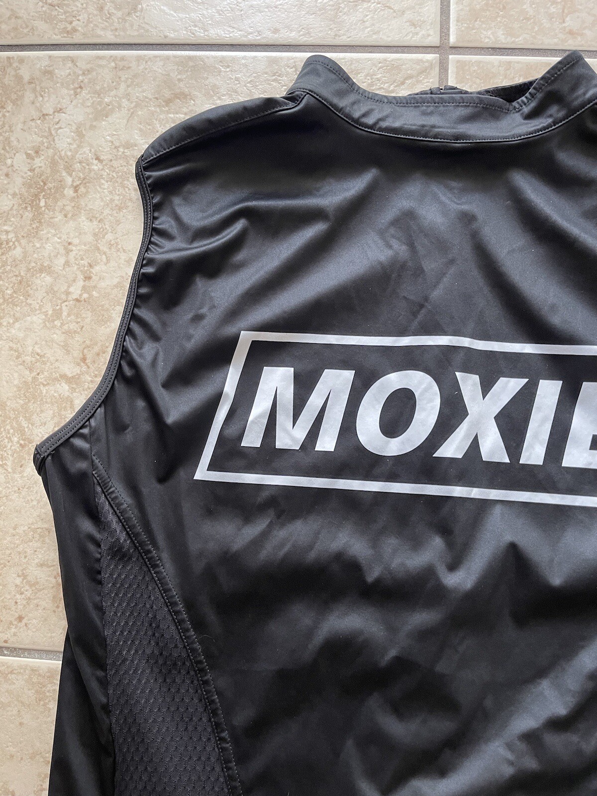 Cuore Men’s Sleeveless Moxie Racing Cycling Vest Black Large Training Bike Top