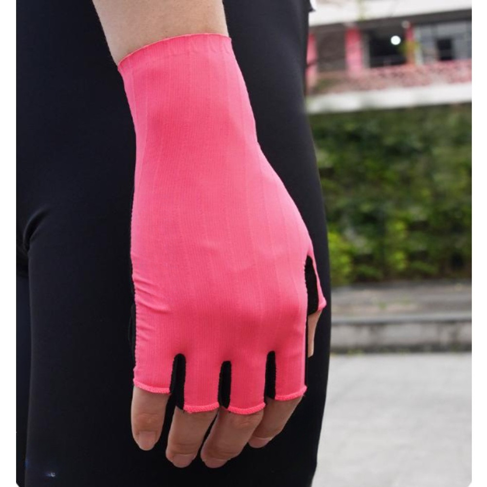 Cycling Gloves Short Finger with Elastic Fit Breathable for Long Rides