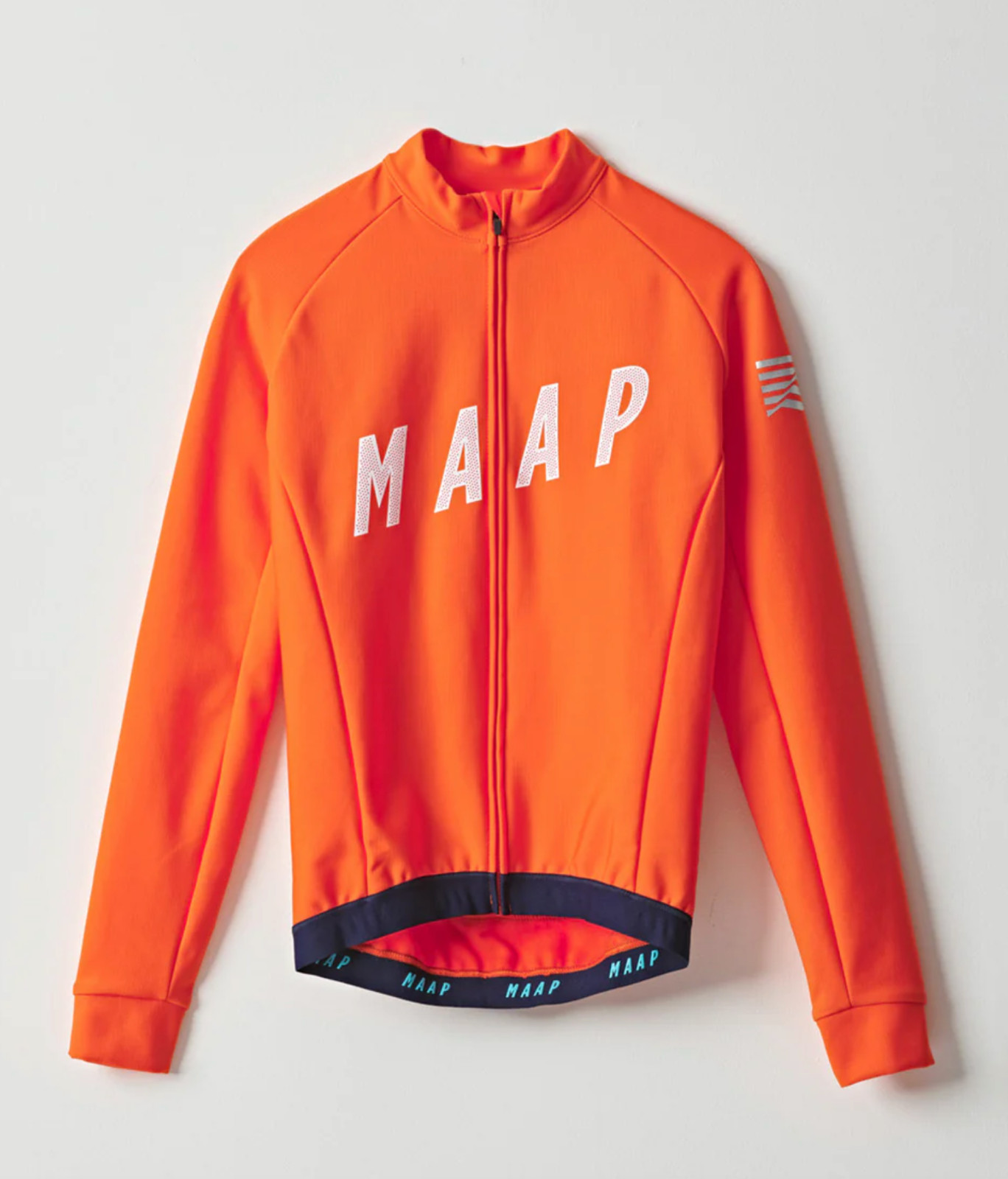 MAAP Encore Pro LS Jersey-DWR Coat Thermal Long Sleeve-Men S-Lava-Made in Italy
