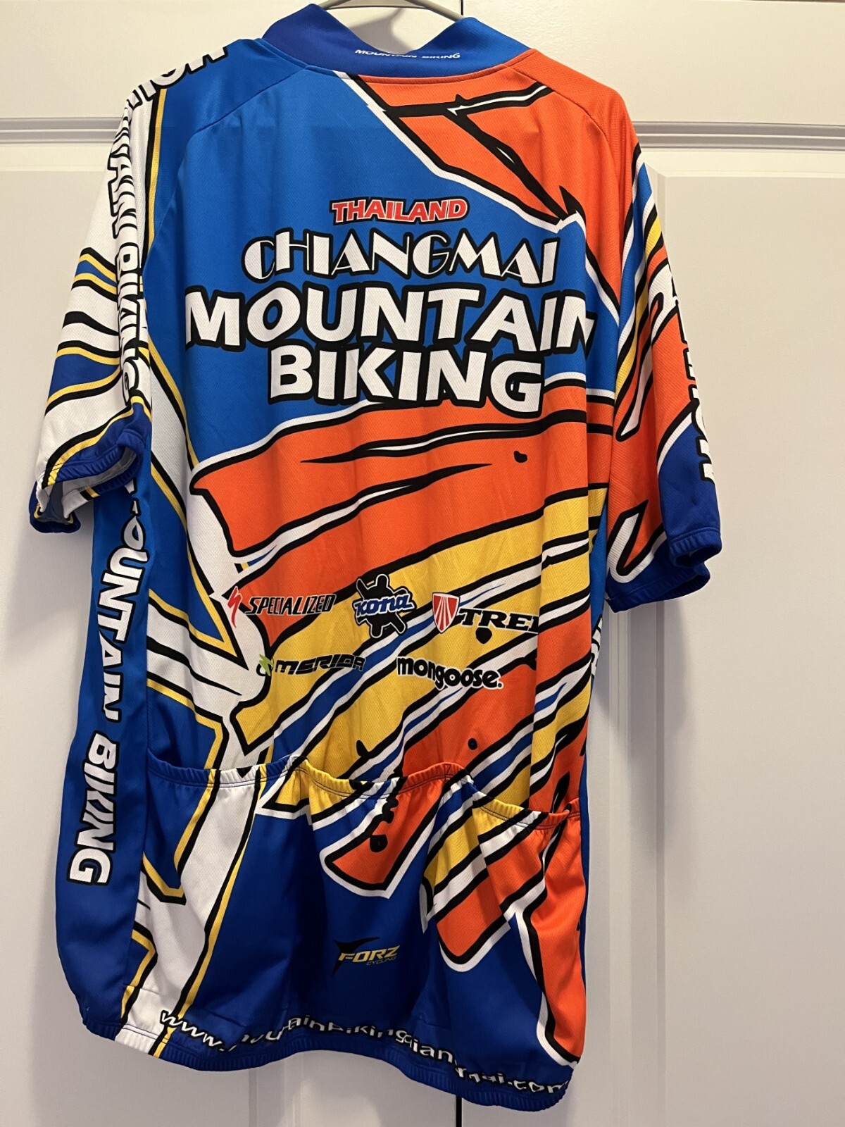 Forz Cycling 6XL Thailand Chang Mai Doi Suthep Mountain Biking Jersey