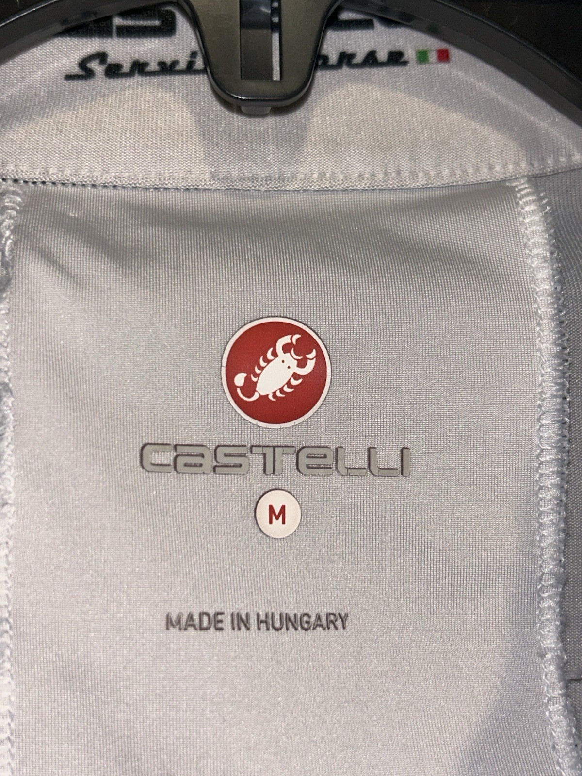 Castelli Cycling Vest Gilet Men’s M Black Red Full Zip IG Sigma Sport Windproof