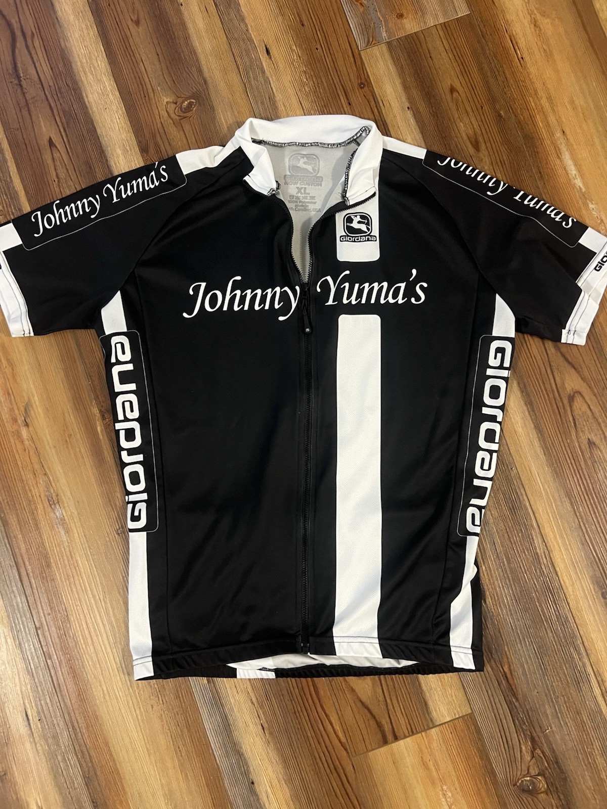 Johnny Yumas Glordana Cycling Shirt Jersey Size XL Men’s