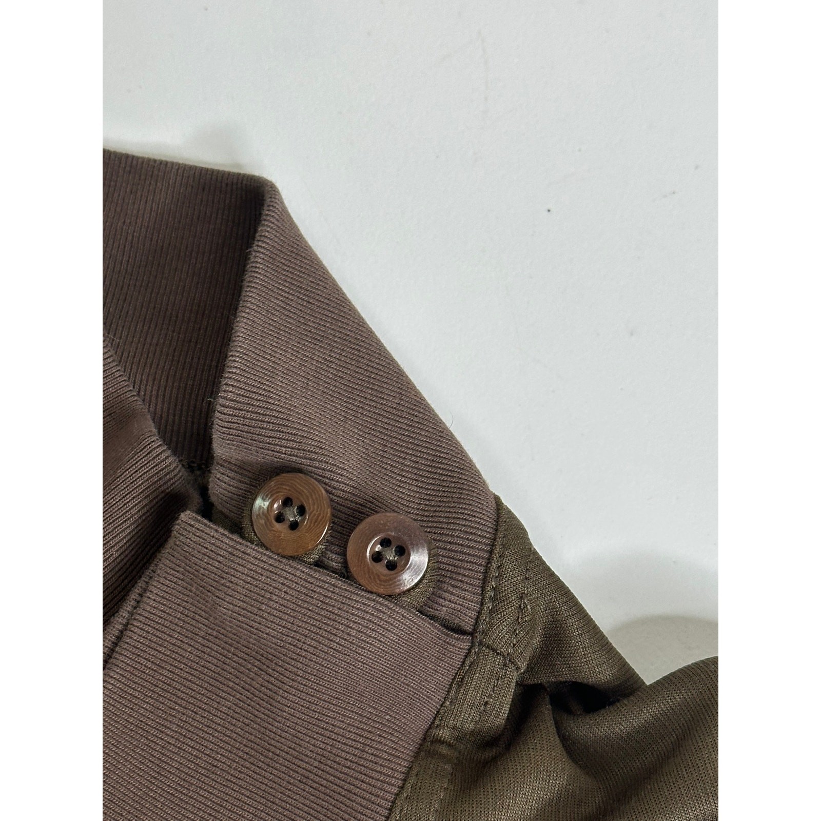 Rapha Peace Race Jersey Mens XL Brown Merino Wool Removable Arm Warmers Cycling