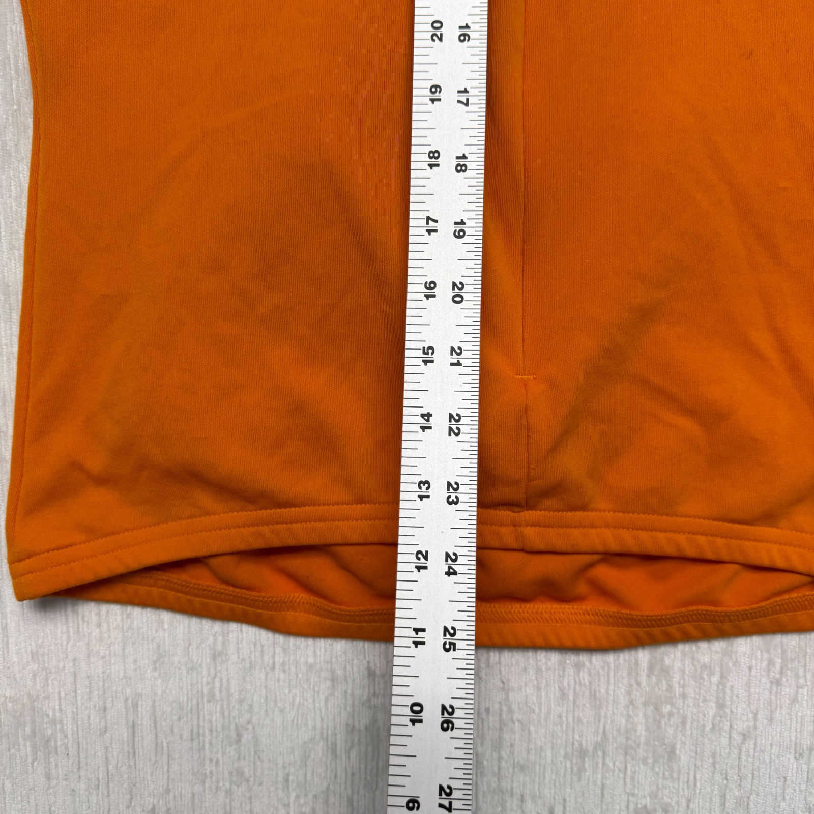 VTG Pearl Izumi UltraSensor Cycling Jersey Mens L Orange Rear Pockets Sleeveless