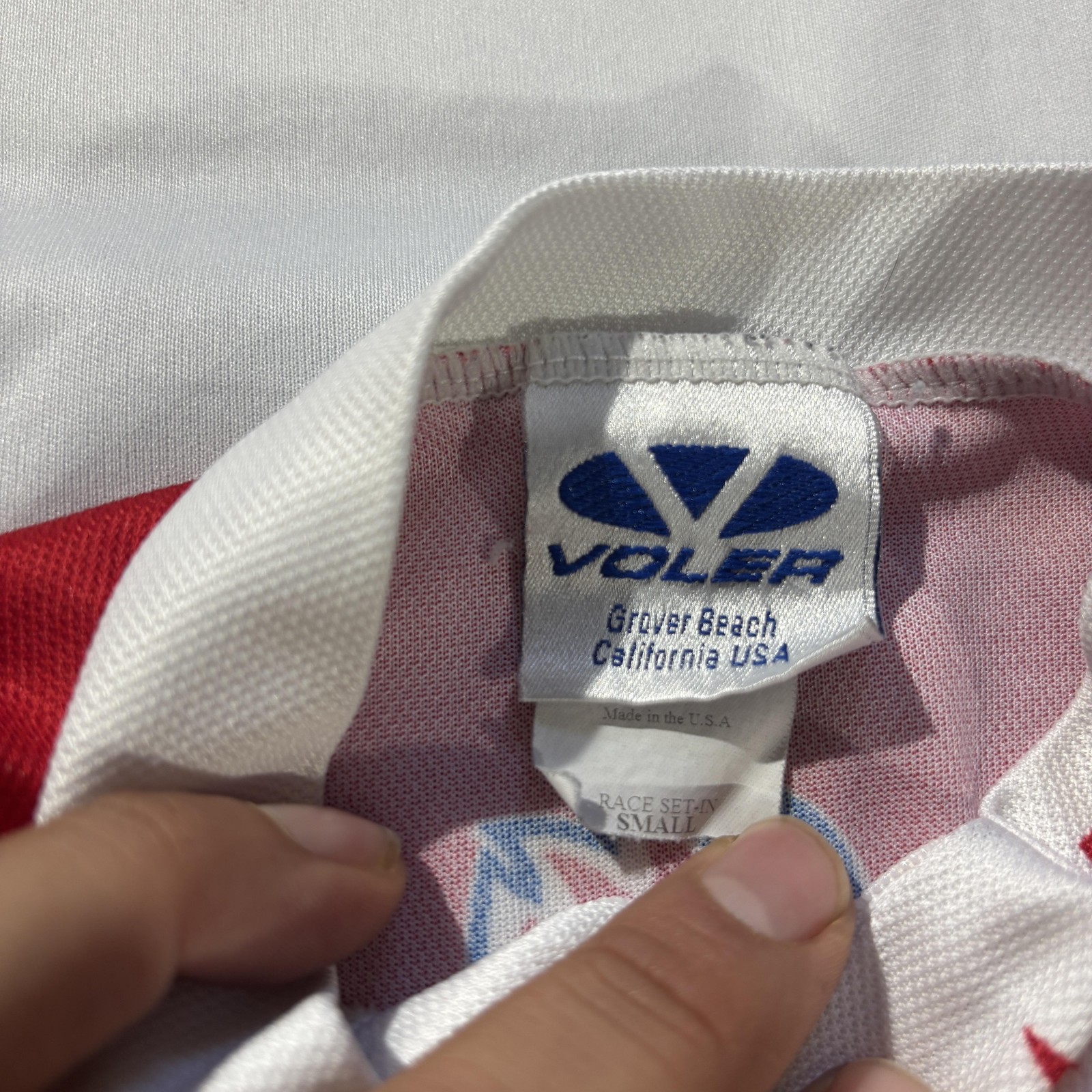 Voler USA Cycling USPS Junior Olympics Jersey Small Made in USA Zip Front