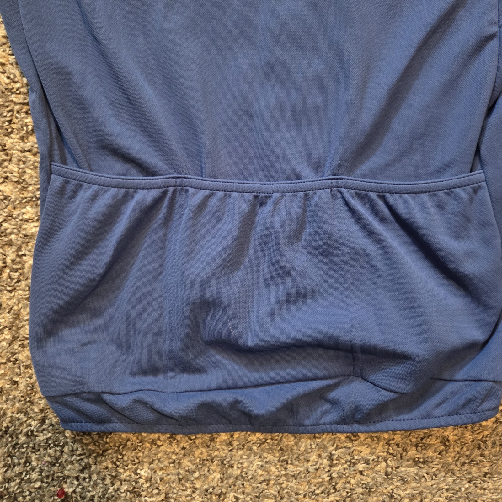 Vintage 90s Cannondale Cycling Jersey Blue 1/4 Zip Shirt Size Large Made in USA