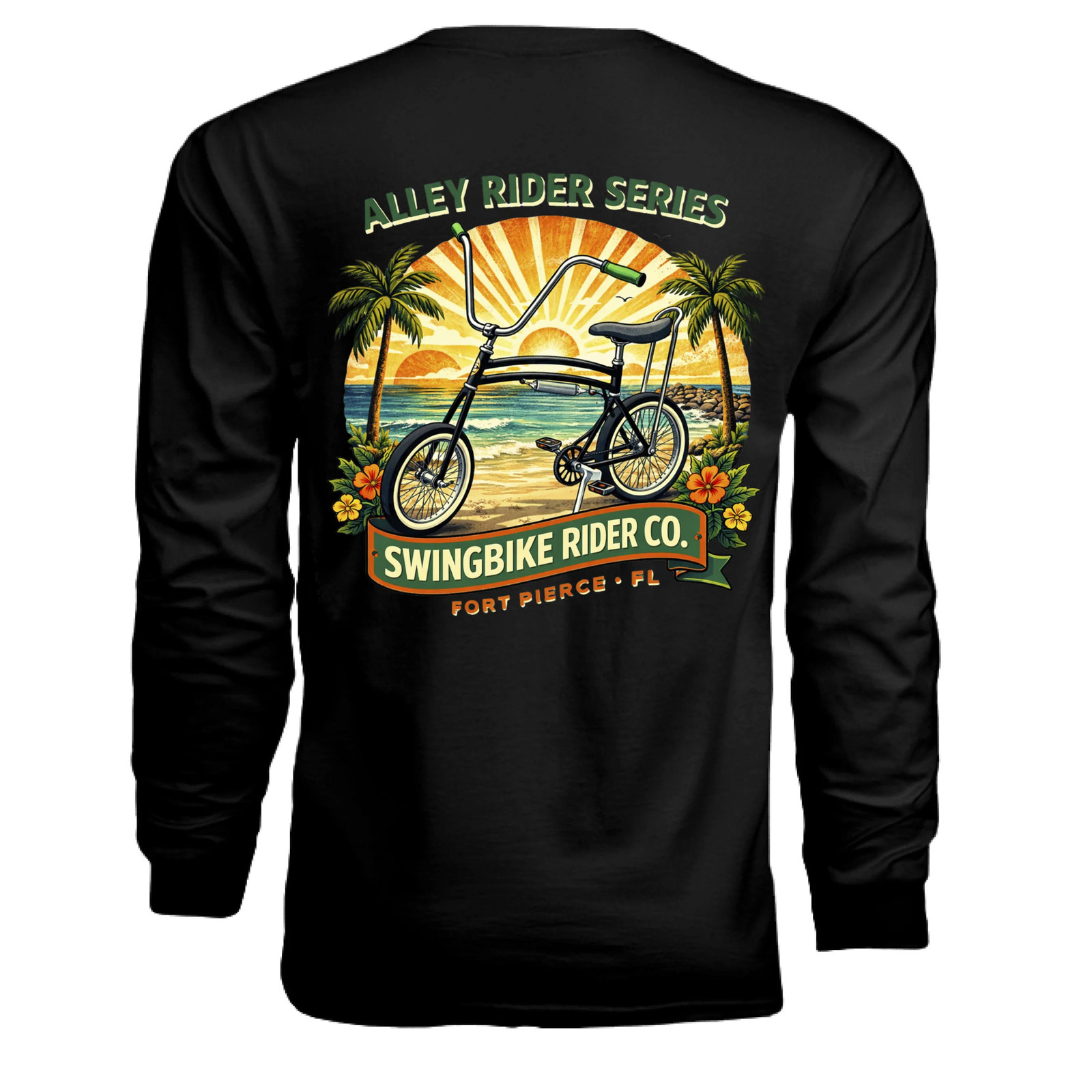 Swingbike First Generation Swing Bike Long Sleeve Tee Shirt – new