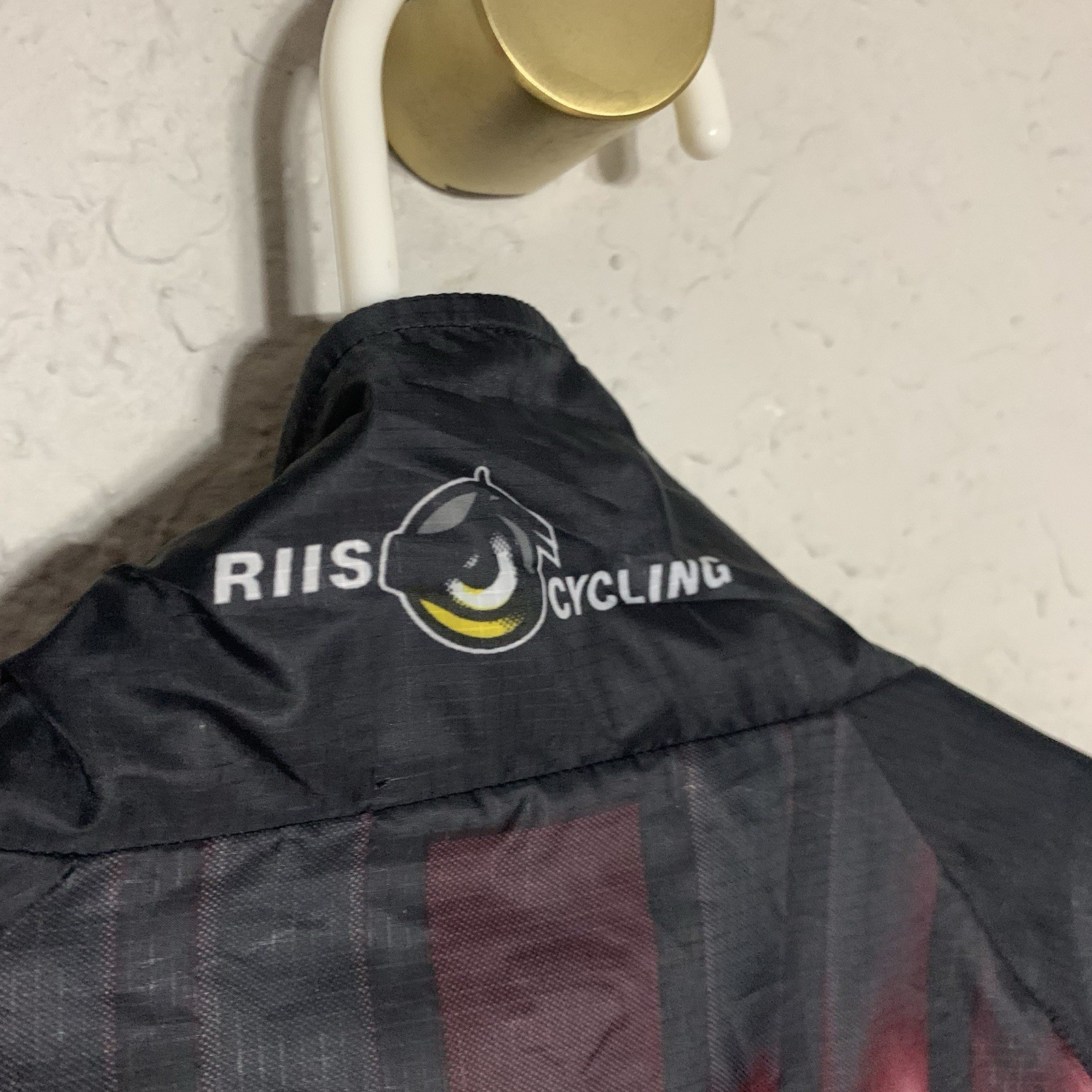 Vintage DESCENTE CSC Team RIIS Cycling Windbreaker Jersey Cervelo UCI Pro Tour