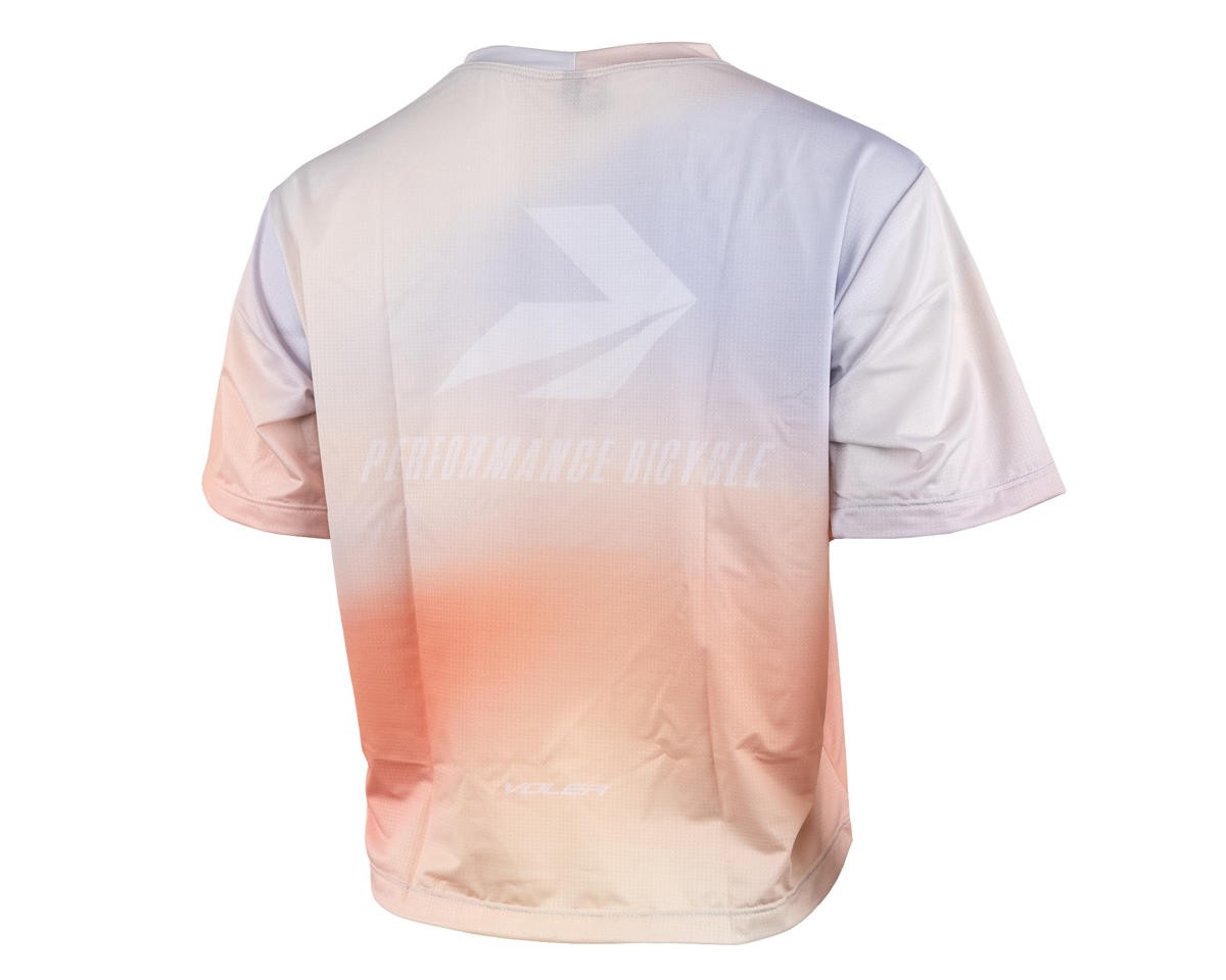 Performance x Voler Women’s Crop Top T-Shirt (Peach Gradient)