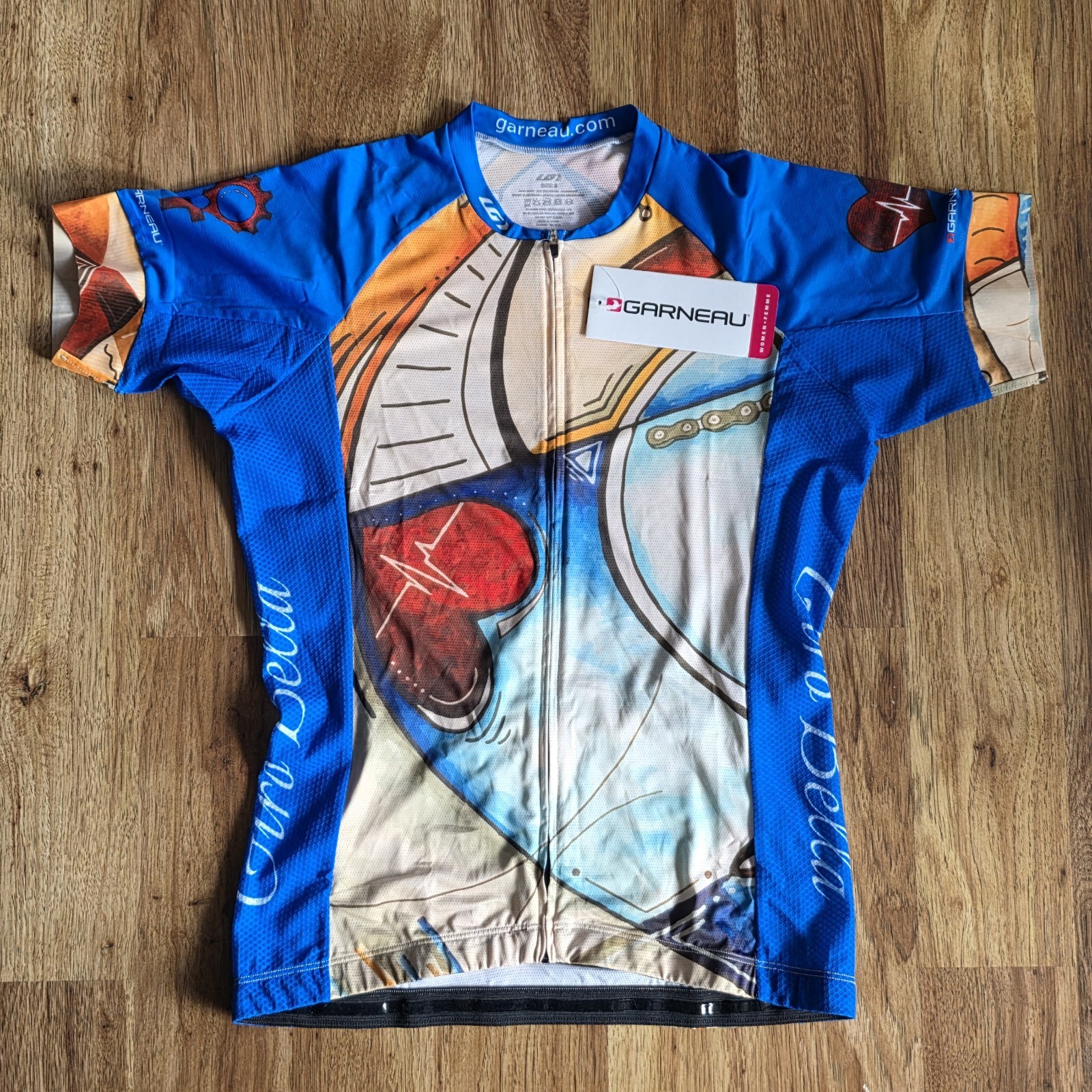 NEW Louis Garneau Giro Bella Women Bike Cycling Jersey – S Small – Short Sleeve