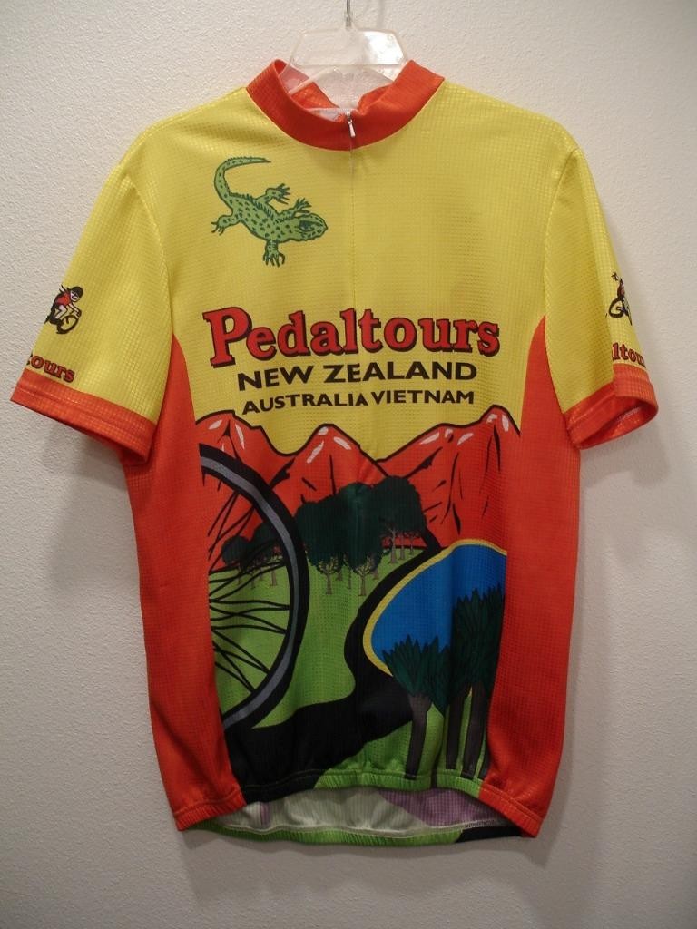 Mens 2XL Cima Cycling Jersey Half Zip New Zealand Pedal Tours Australia Vietnam