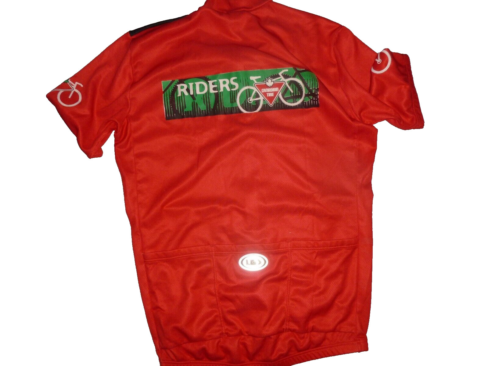 Louis Garneau Canada Cycling Jersey Bike Bicycle Running Bike Team L Large