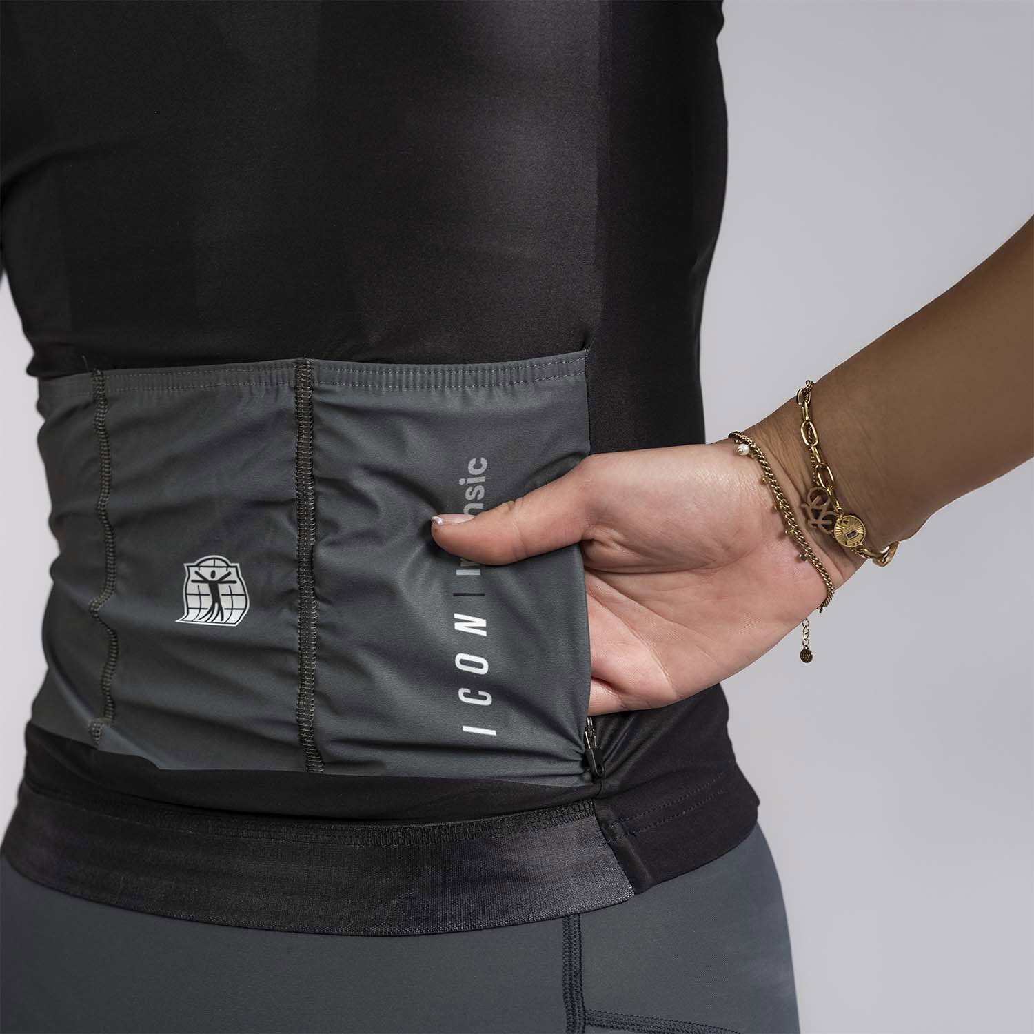 BIORACER icon women’s Wieler shirt black-anthracite mat XXL single unit
