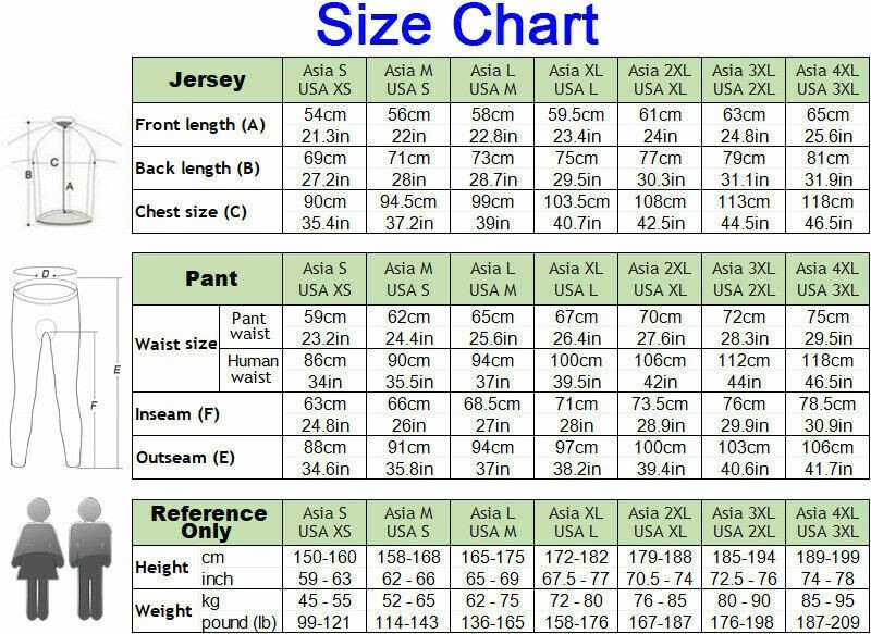 Cycling Jersey Short Bib Set Kit Bike Shirt Clothes Bicycle Cyclist Wear SIZE:L