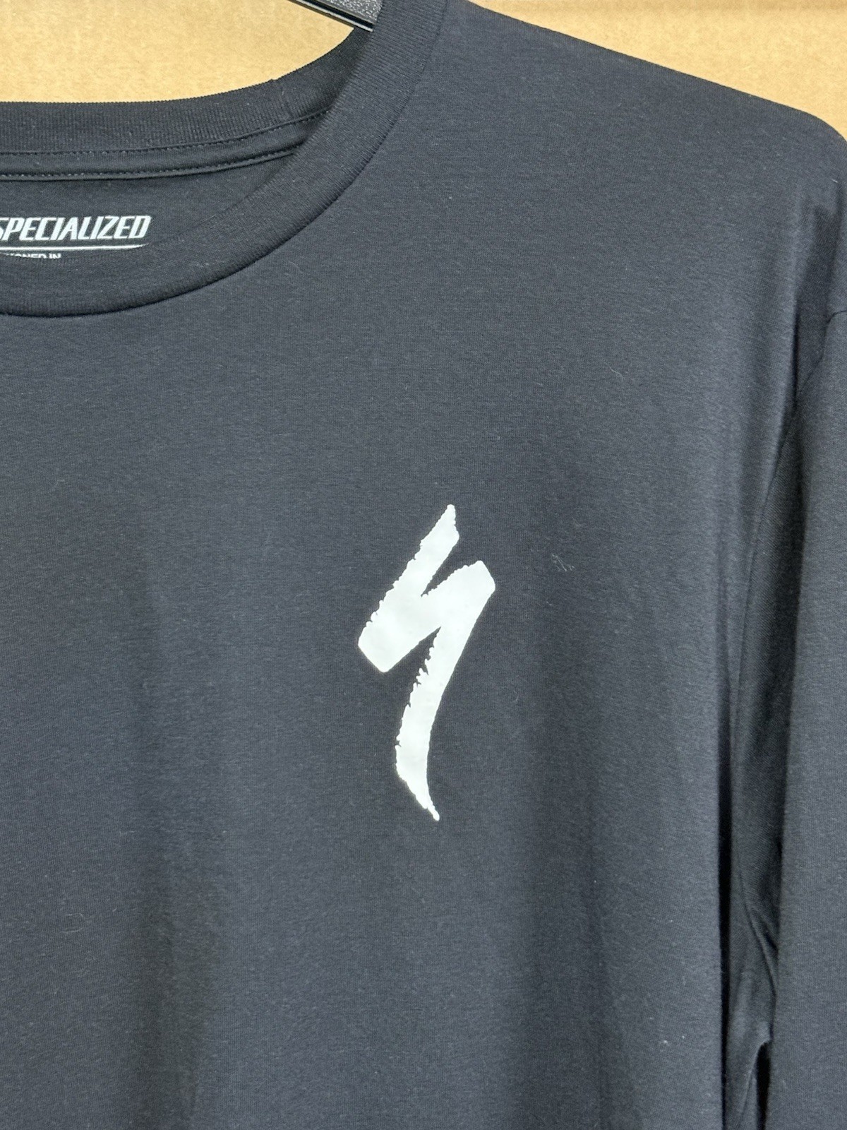 Specialized Men’s S-Logo Long Sleeve T-Shirt Size XL Black Mountain Road Tee