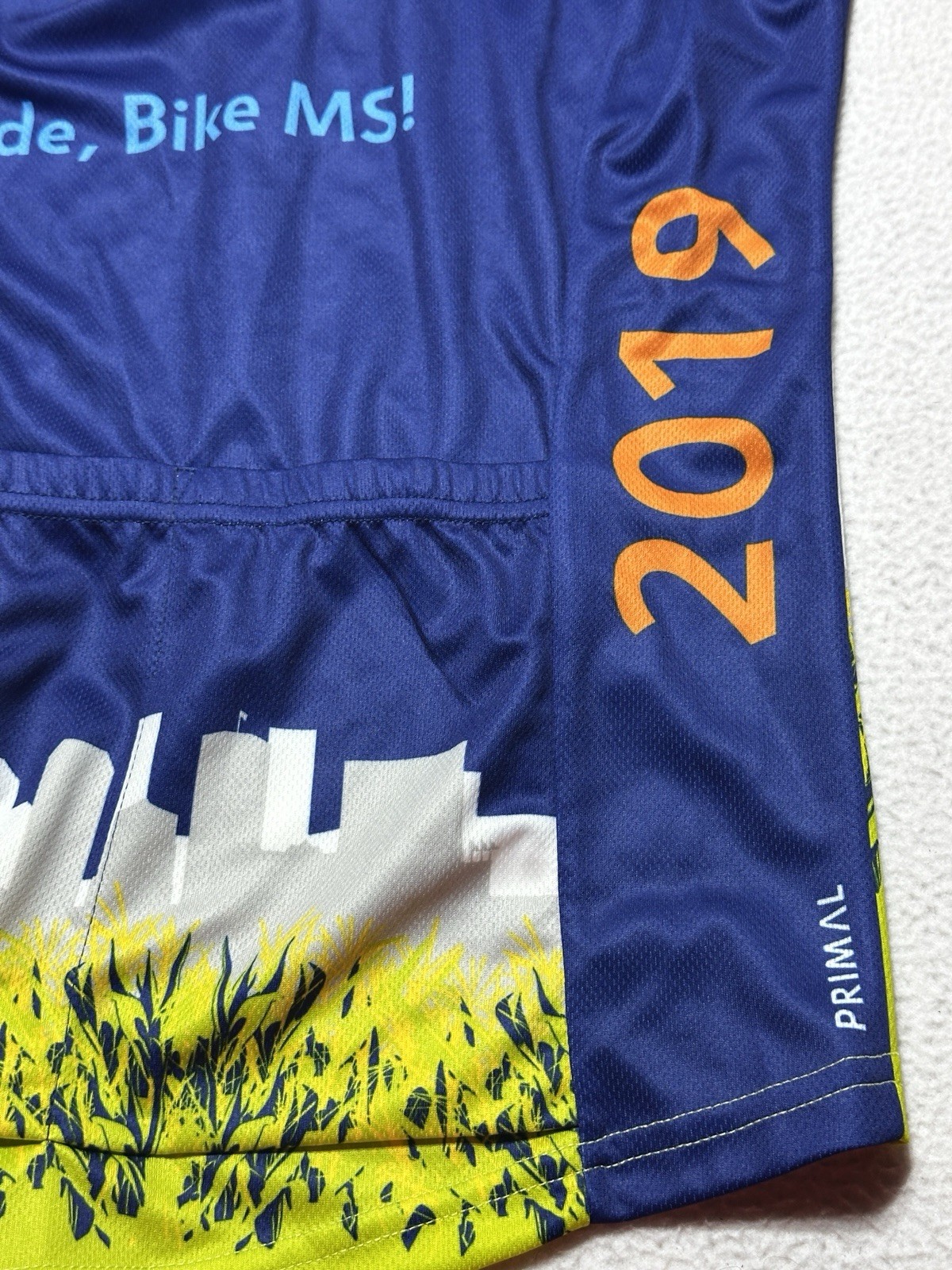 Primal Women’s Sport Cut Bike Raglan Jersey Size XL Cruisin The Crossroads NWT