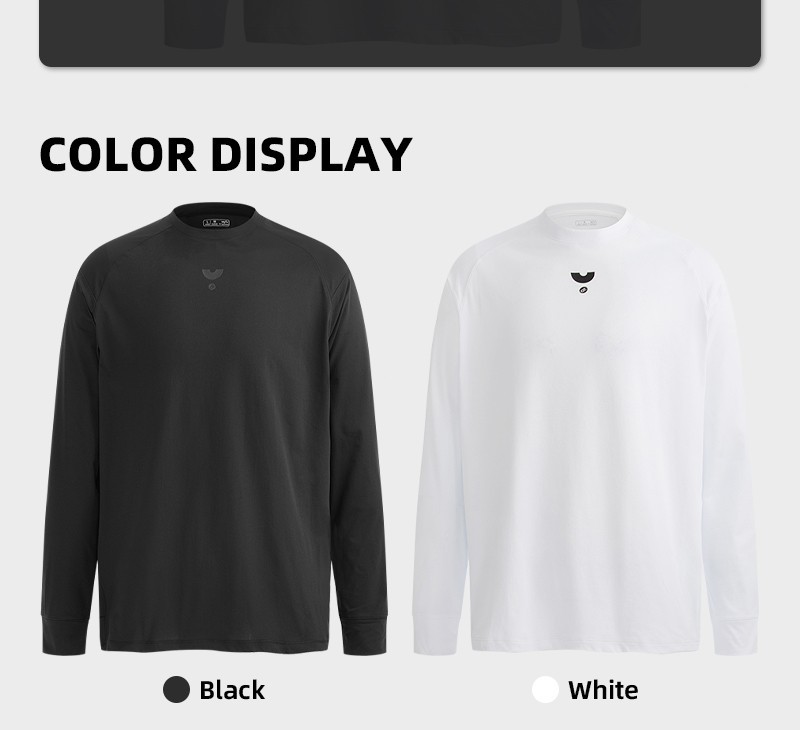YKYW Men’s Casual Cycling Jersey Long Sleeve Quick Dry Shirt Bicycle Clothing