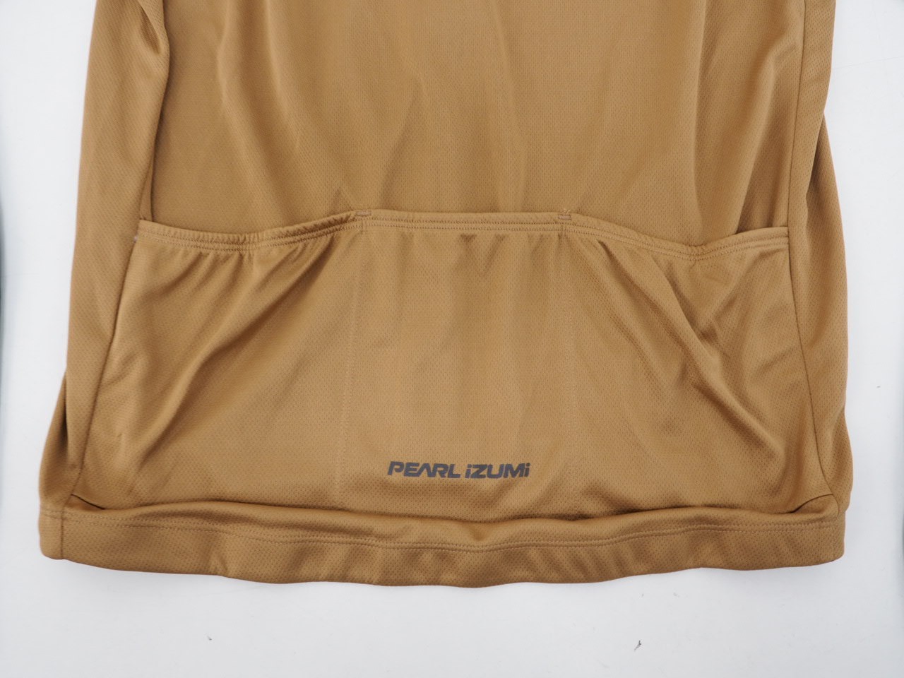 NEW! Pearl Izumi Quest Long Sleeve Cycling Jersey Men’s Medium Tan / Gray