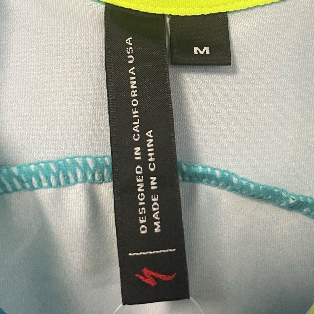 NWT Specialized RBX Comp Cycling Vest Sleeveless Turquoise UPF 50 Womens Medium