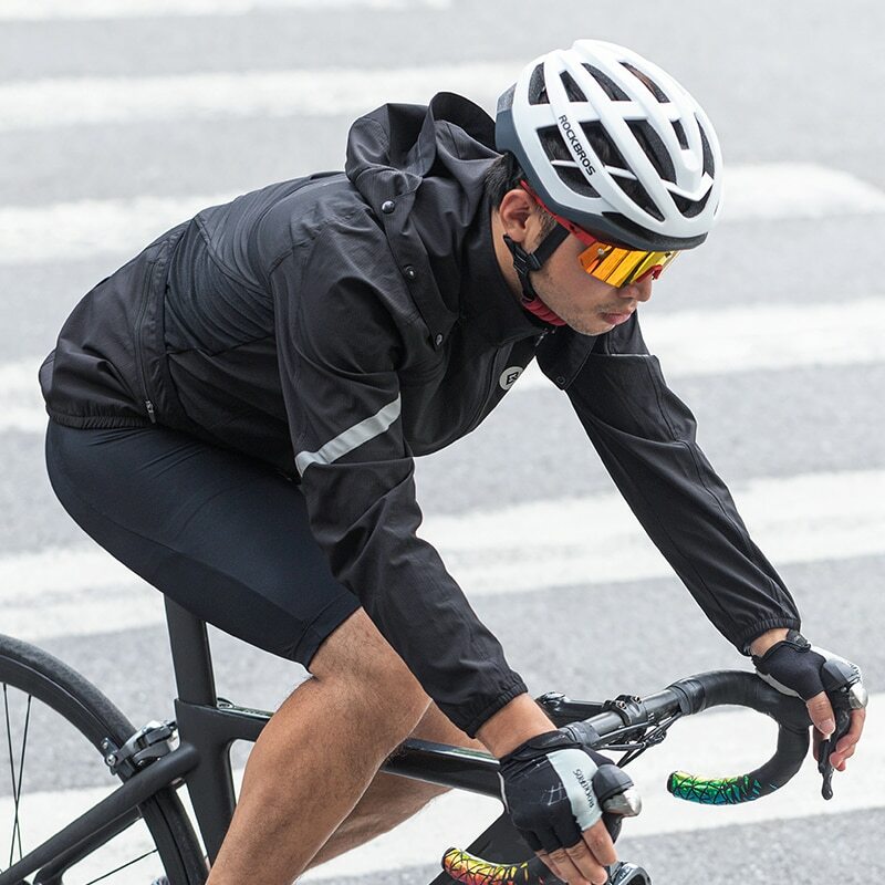 ROCKBROS bicycle riding vest breathable windproof detachable riding jacket