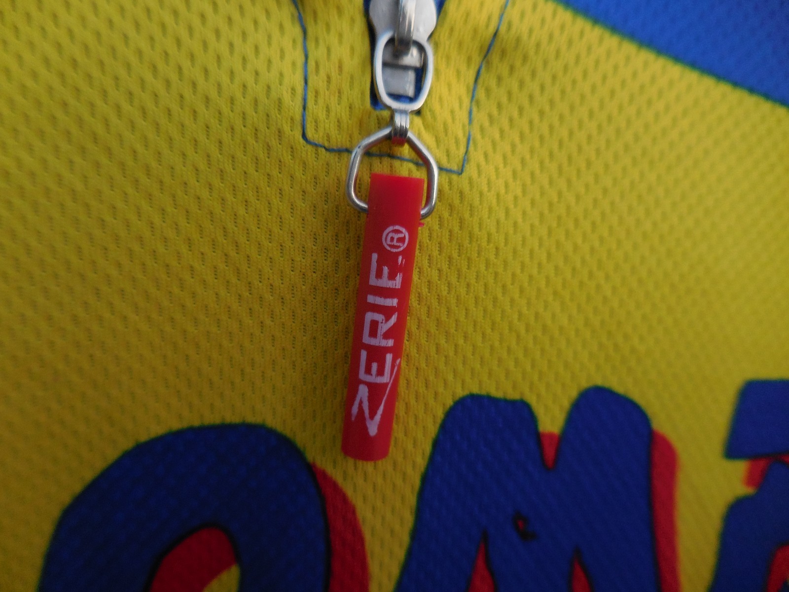 Zerie Cicling Cycling Jersey Mens Sz S Columbia Bright Bicycle Shirt Half Zip
