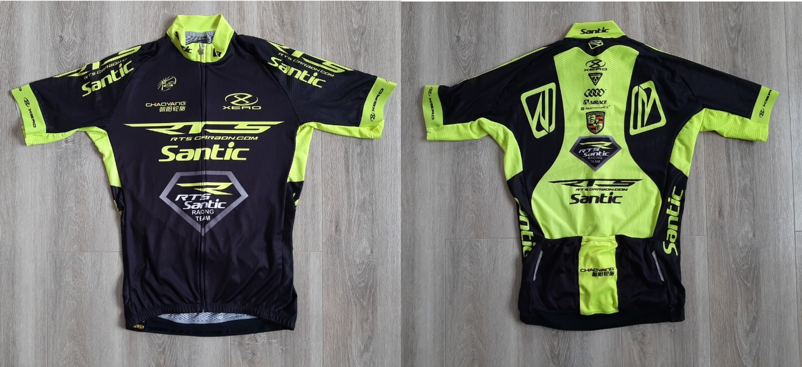 RTS SANTIC RACING TEAM UCI CONTINENTAL CHINESE TAIPEI Cycling Shirt S/M Jersey