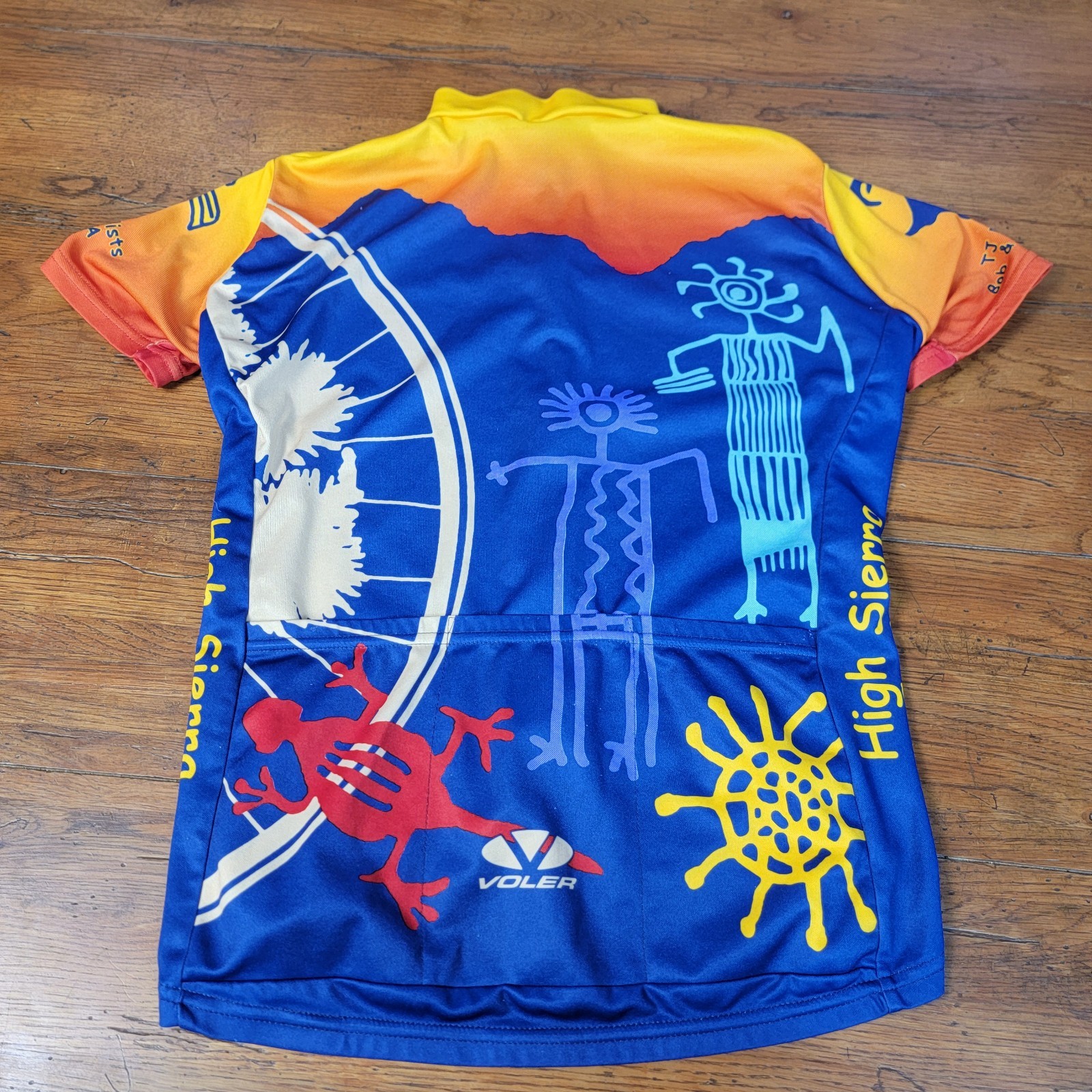 Voler Womens Medium? Cycling Jersey 19″ P2P Short Sleeve High Sierra Cyclists