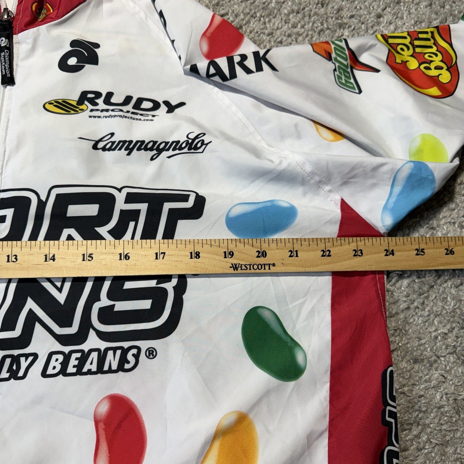 Champ Systems Cycling Long Sleeve Jersey Jacket Jellybelly Sports Beans Large