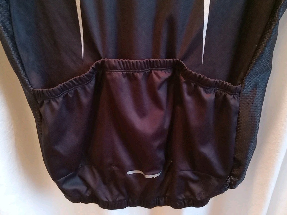 NWOT Nashrio Cycling Jersey Size XL Full Zip with Bottle Holders 100% Polyester