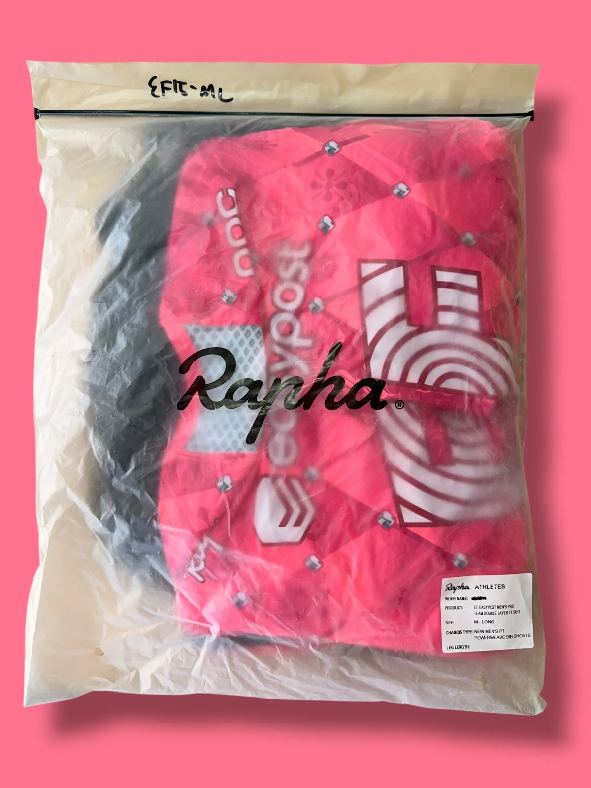 Pro Team Double Layer TT suit |Rapha |EF Education First|Cycling