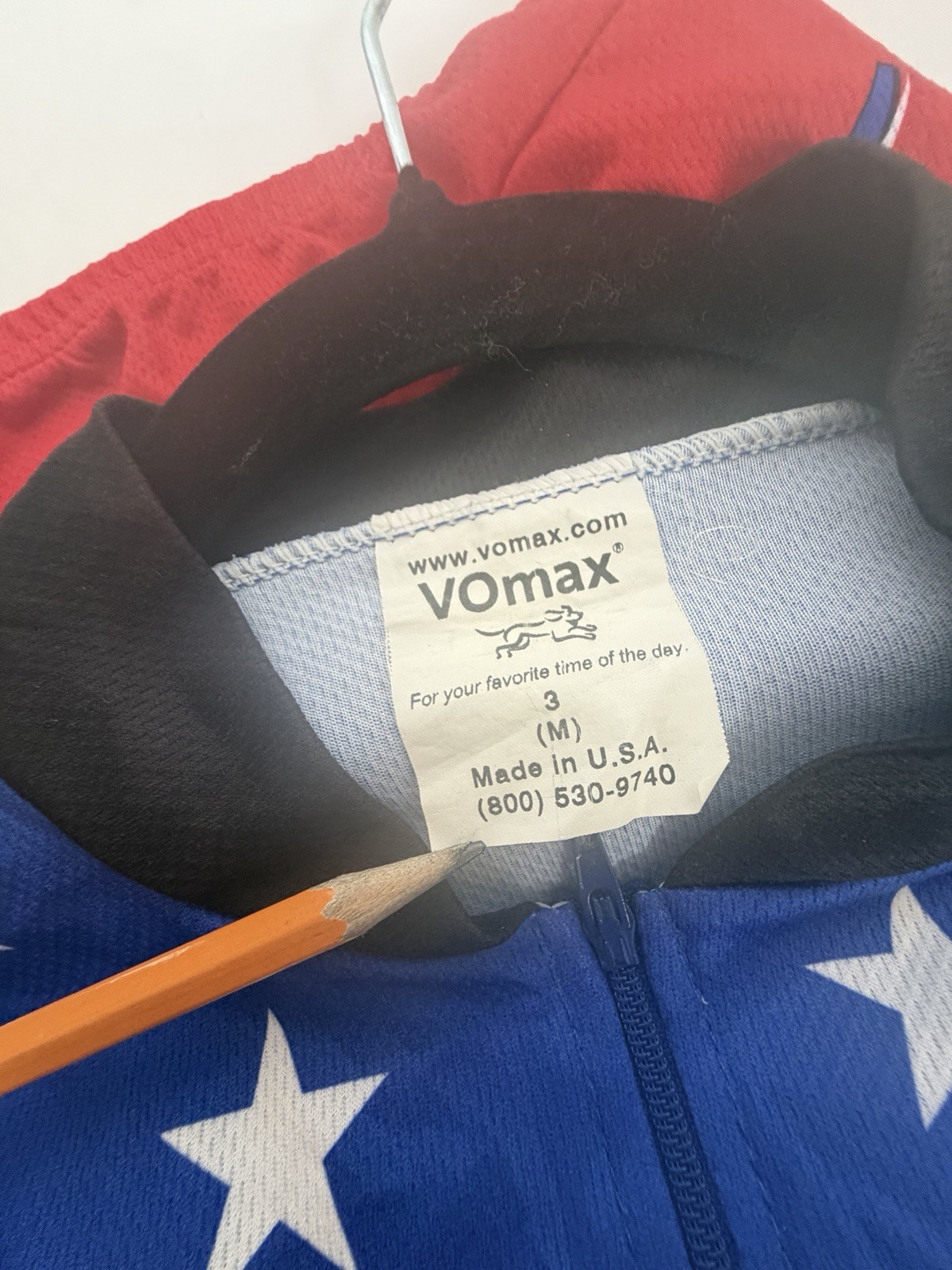 Vtg VOmax Las Vegas “Toad” Long Sleeve Cycling Jersey – Size Medium
