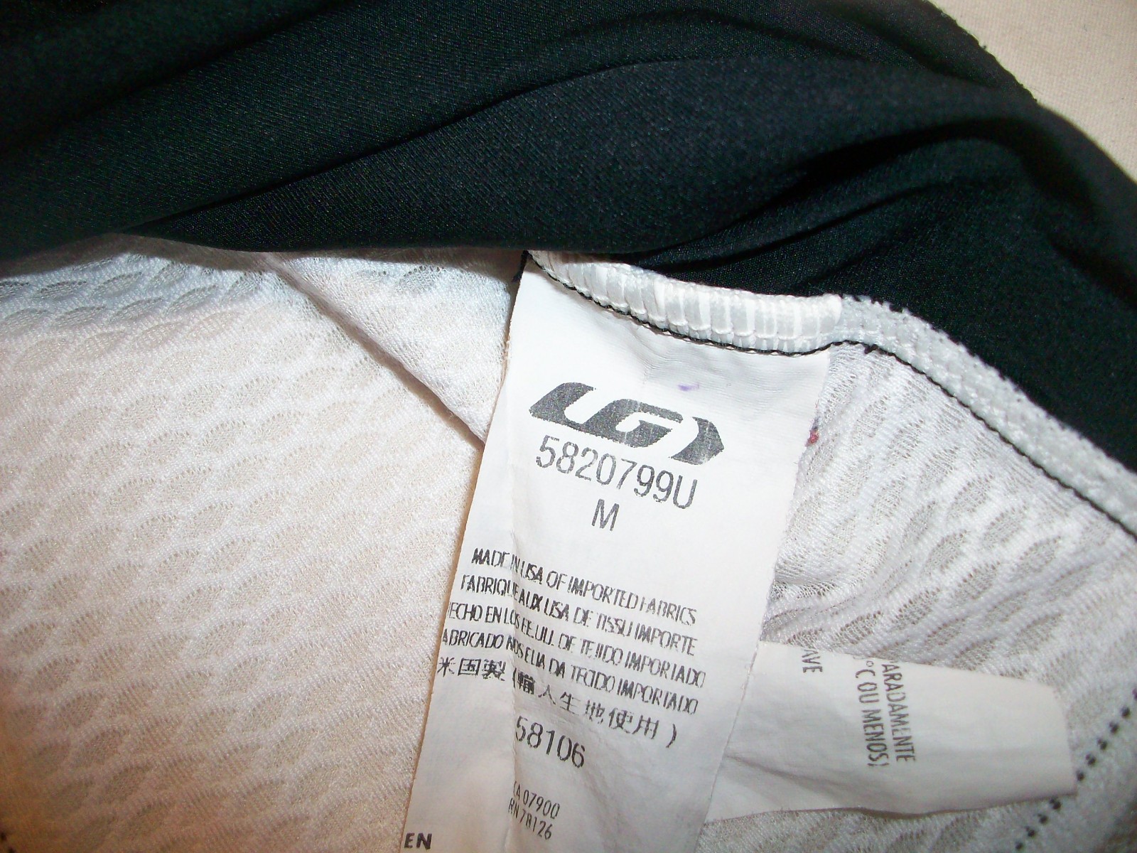 LOUIS GARNEAU BICYCLE CYCLING JERSEY MENS MEDIUM MOUNTAIN/ROAD BIKE JERSEY NICE!