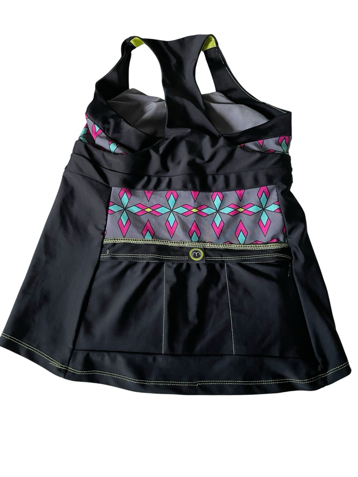 Moxie Cycling Co – Womens Tank Top Racer Back Colorful Jersey Size Medium