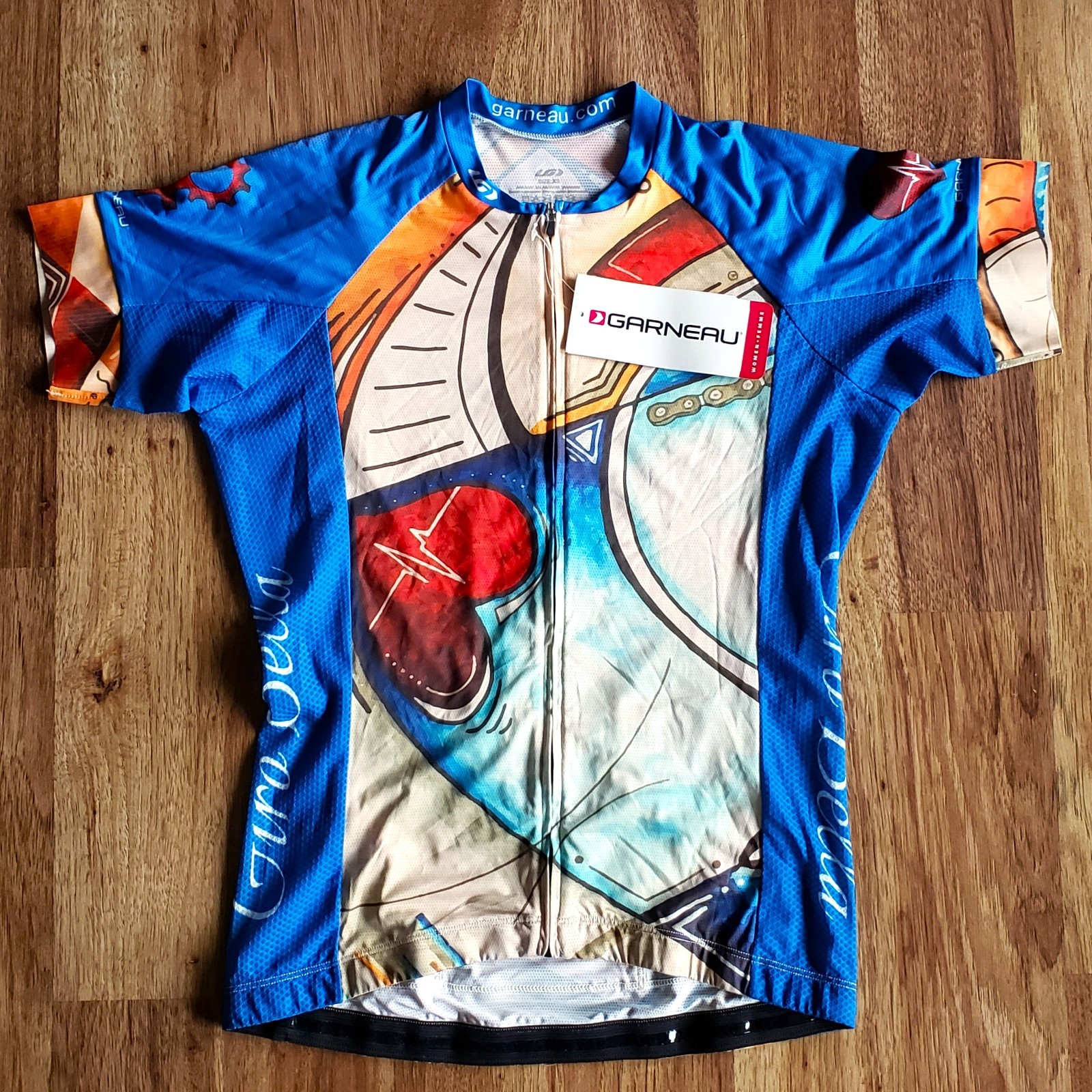 NEW Louis Garneau Giro Bella Women Bike Cycling Jersey – XS – Short Sleeve Shirt