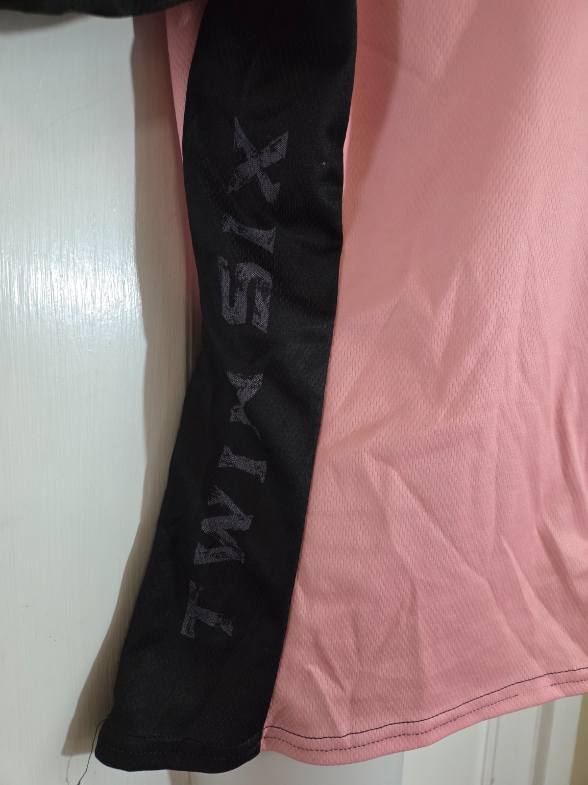 Twin Six FAT CYCLIST Club Womens JERSEY, Size M/L Pink & Black