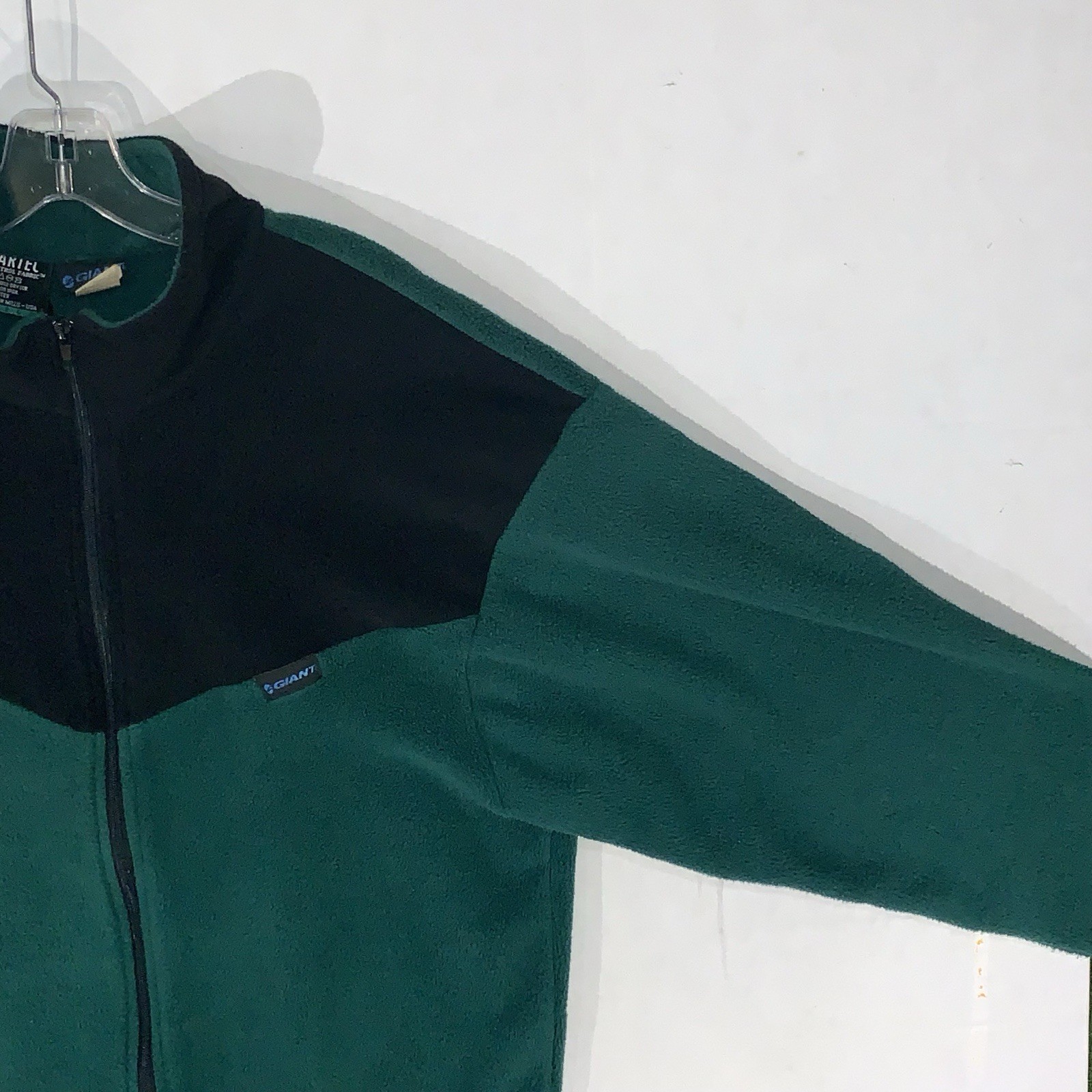 VTG Giant USA Made Polartec Full Zip Color Block Fleece Sweatshirt – XL