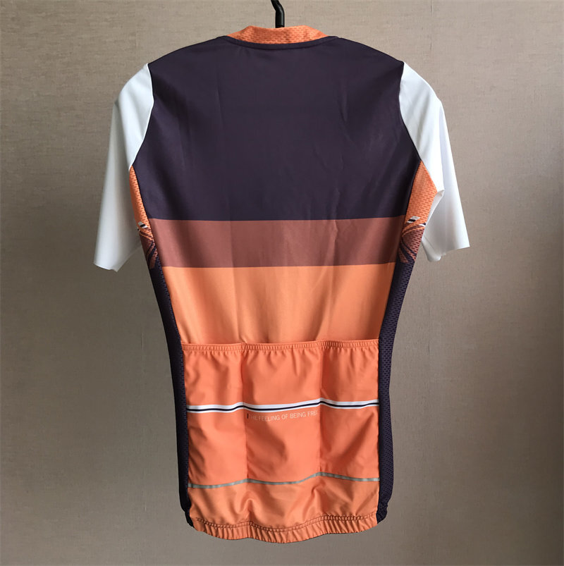 PRENDI Women Cycling Jersey Short Sleeve Laser Cut Summer Bike Clothing