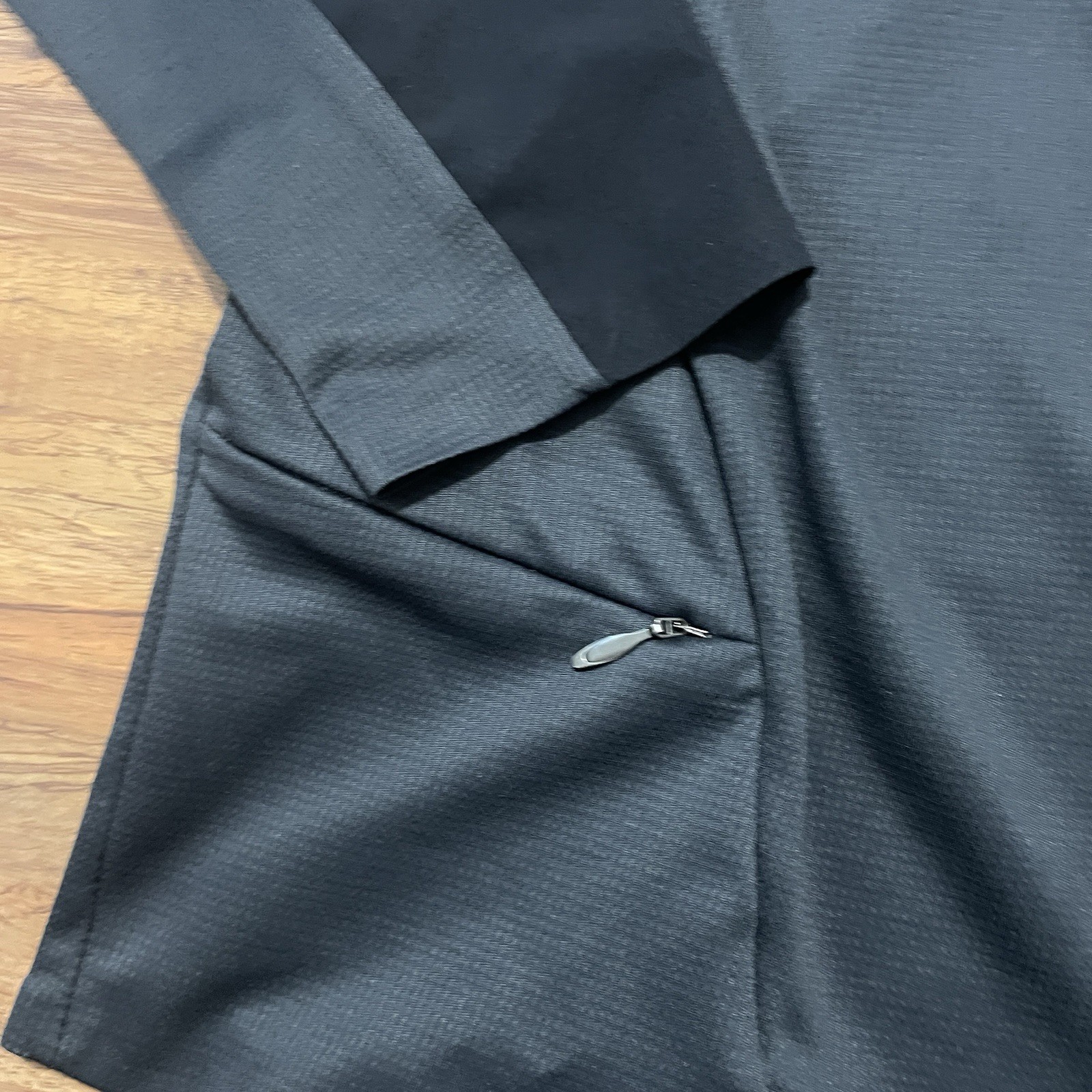 Endura MT500 Burner Cycling Jersey Shirt Mens Medium Black Long Sleeve Bike