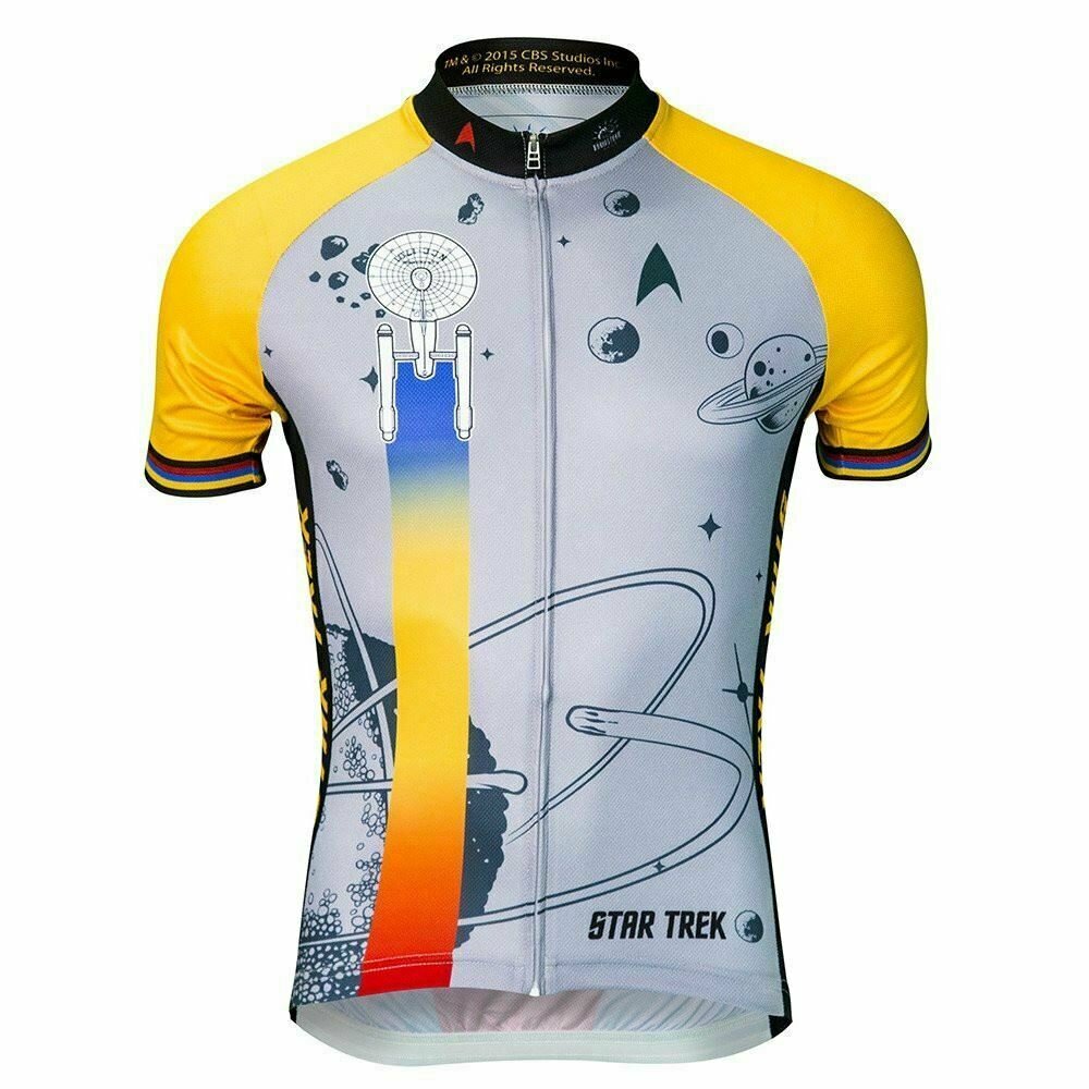Star Trek Final Frontier Men’s Cycling Jersey (S, M, L, XL, 2XL, 3XL)