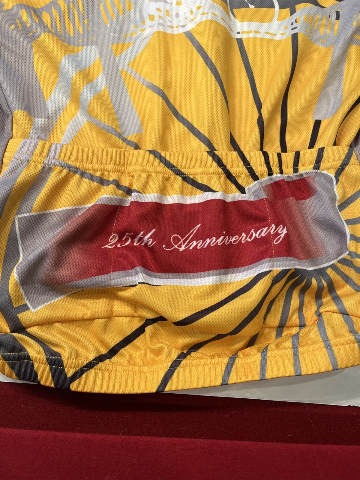 Zoo-De-Mackinac Yellow Cycling Racing Jersey Full Zip Short Slv Unisex Small New