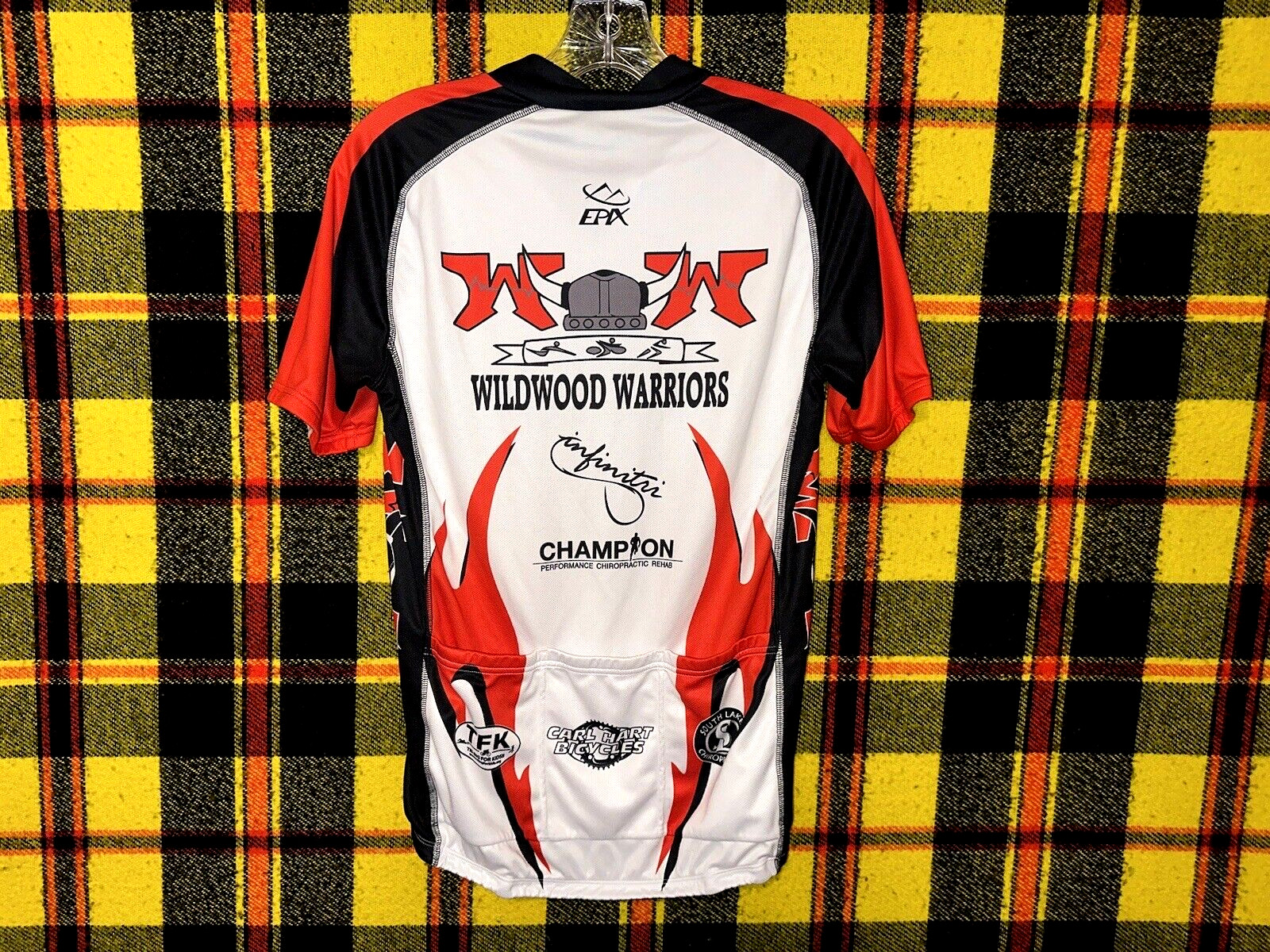 Wild Wood Warriors Cycling Jersey 3 Piece Set Epix Triathlon Team Size XL
