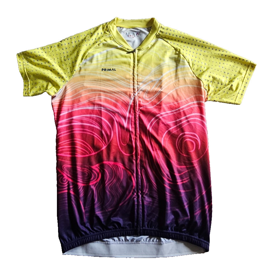 Primal Women’s Race Cut Omni Golden Hour Reflective Short Sleeve Jersey XL