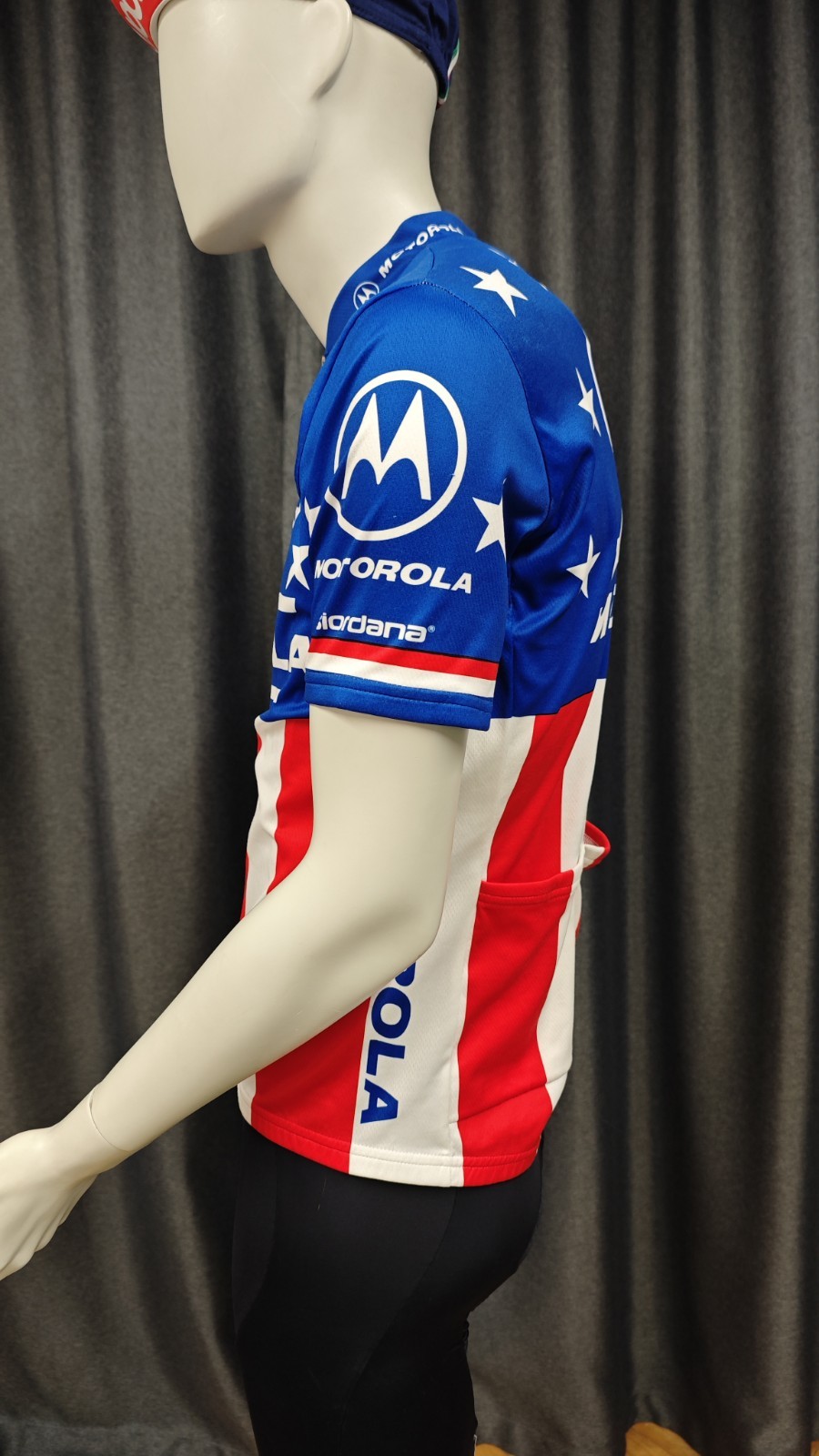 Motorola Cycling Team Vintage Jersey M Lens Armstrong USA 90s Giordana Volvo