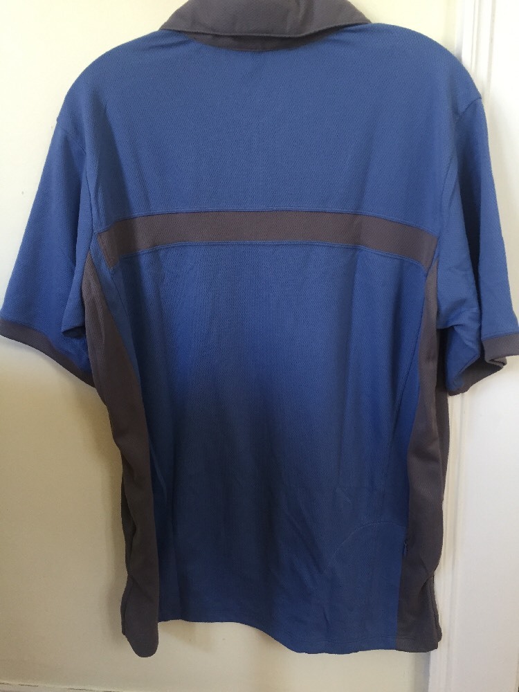 New Pearl Izumi Casual Collared Jersey Blue Size medium