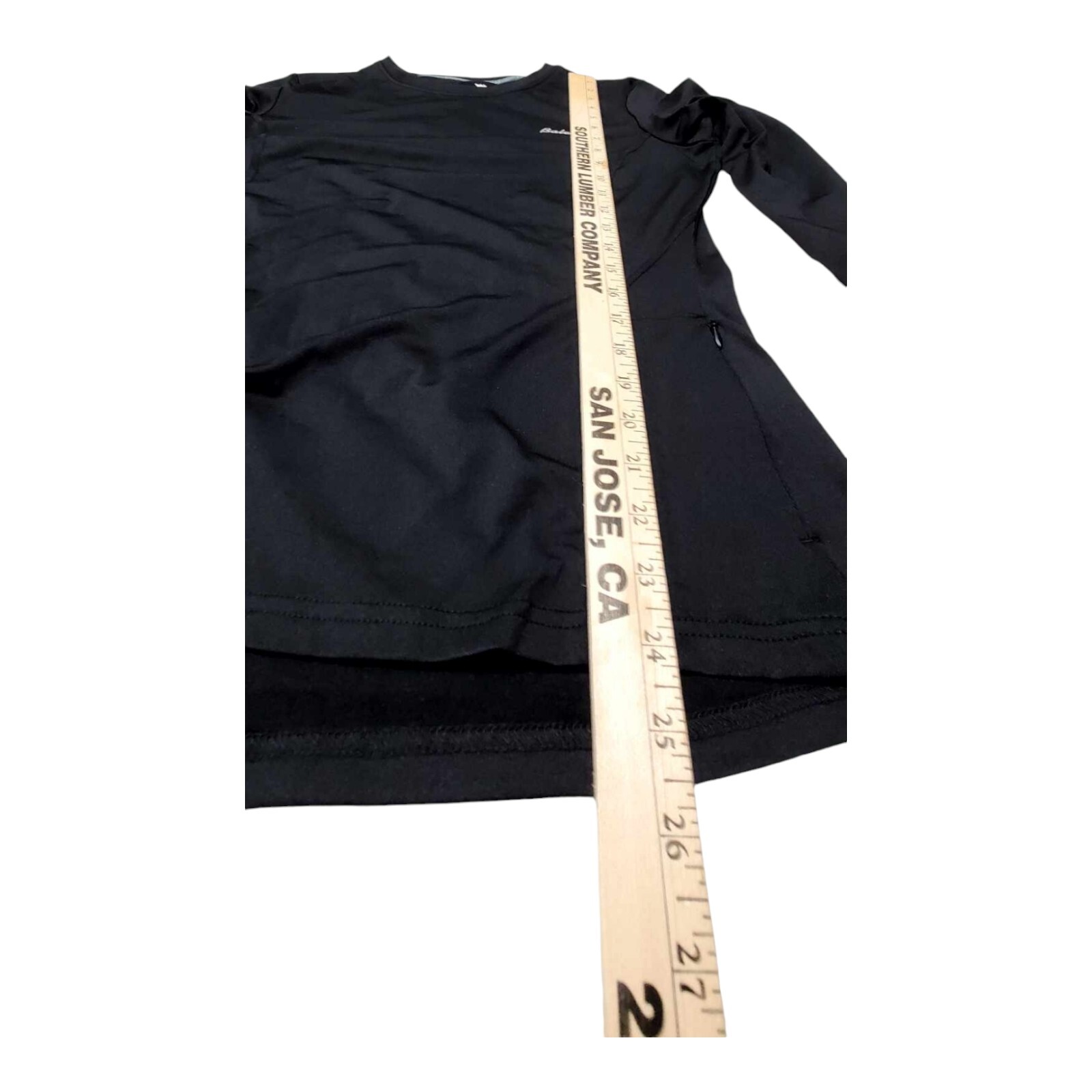 Baleaf Cycling Compression Shirt Black Base Layer Long Sleeve Women’s Size Mediu