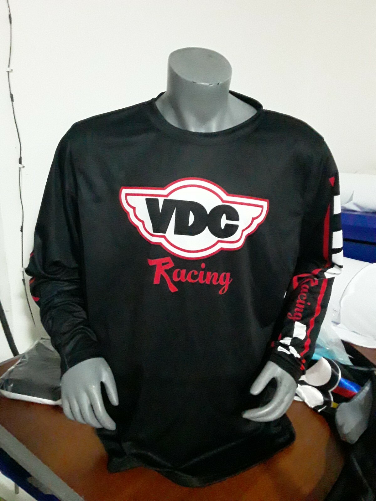 VDC OLD SCHOOL BIKE JERSEY CLASSIC BMX JERSEY BIKE SHIRT BMX VINTAG L VDC BLACK