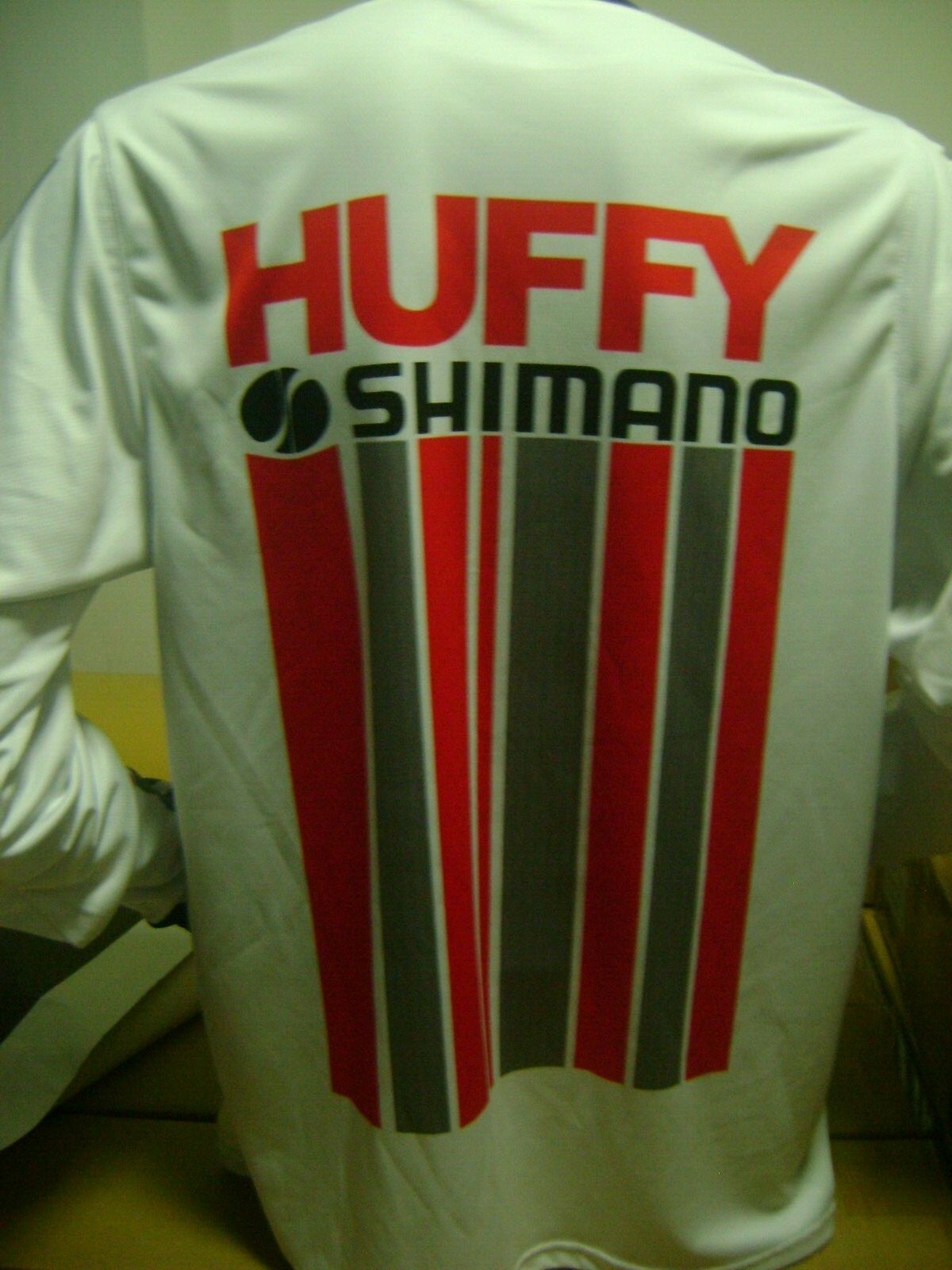 HUFFY OLD SCHOOL BIKE JERSEY CLASSIC BMX JERSEY RACE BIKE SHIRT BMX SIZE L
